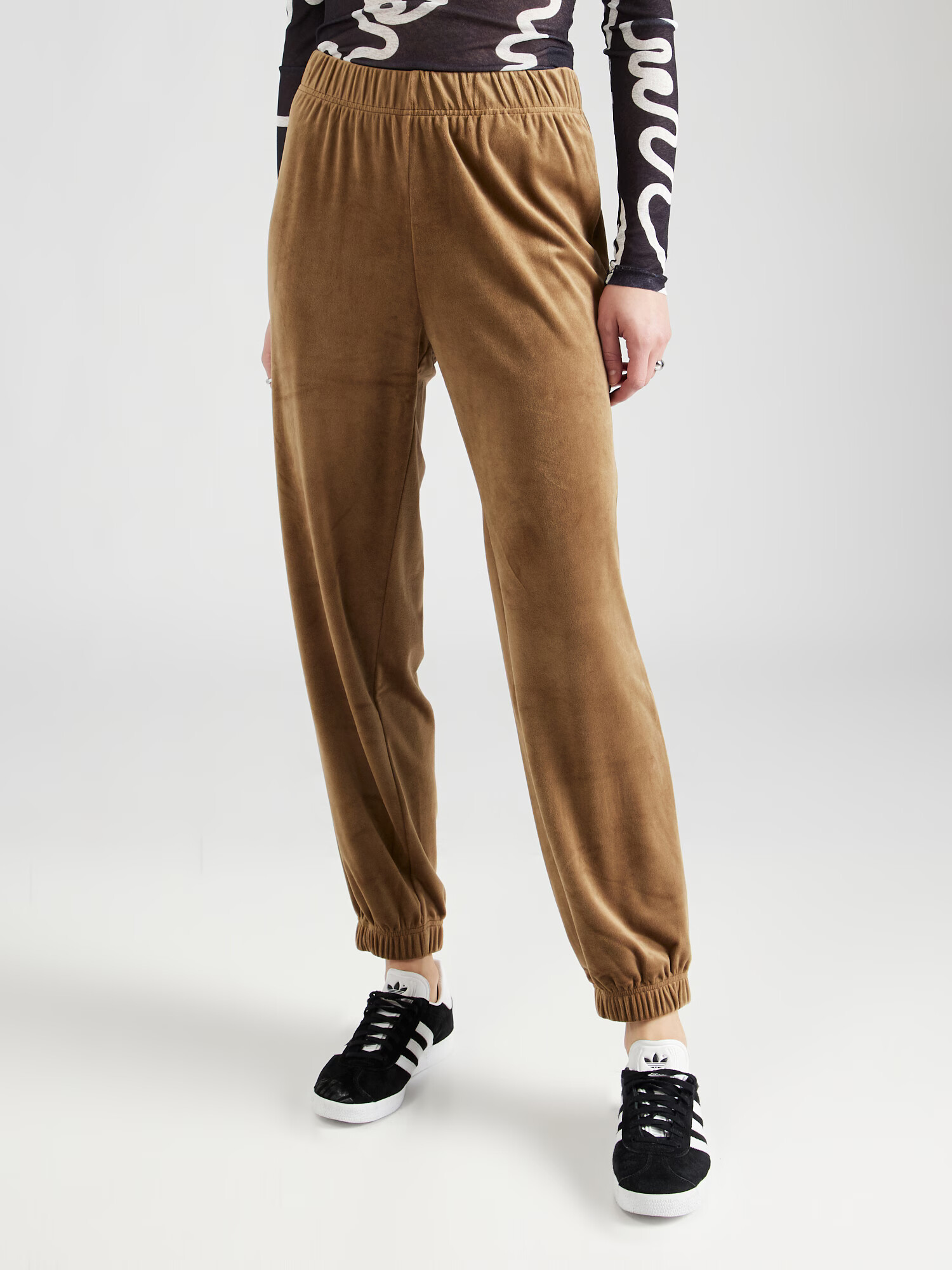 ONLY Pantaloni 'REBEL' maro deschis - Pled.ro