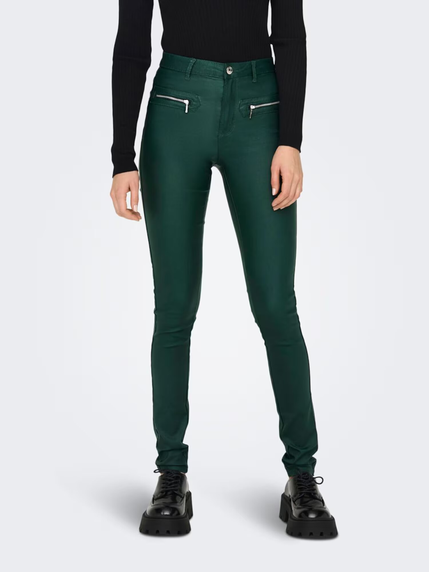 ONLY Pantaloni 'Royal' verde pin - Pled.ro