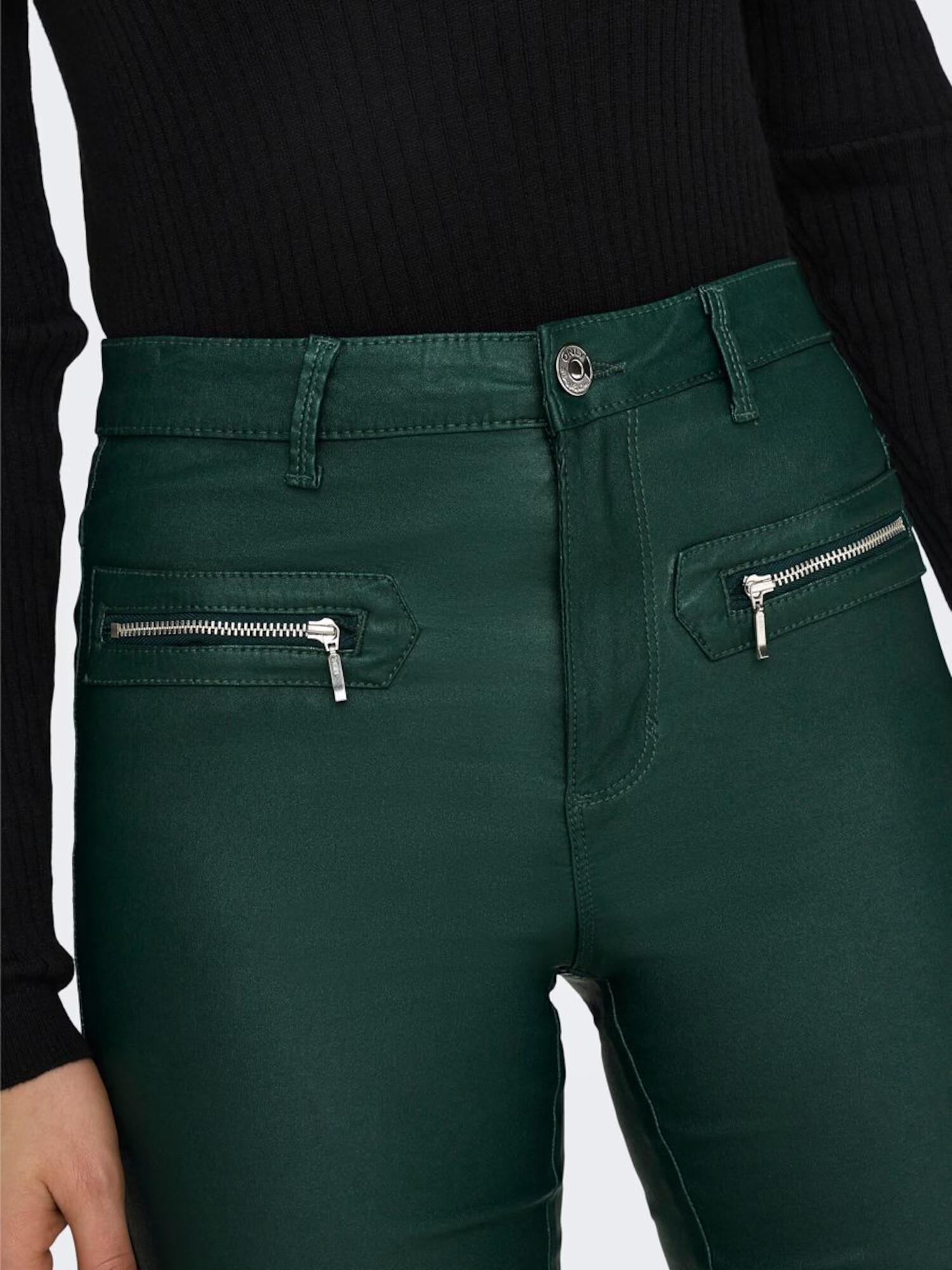 ONLY Pantaloni 'Royal' verde pin - Pled.ro