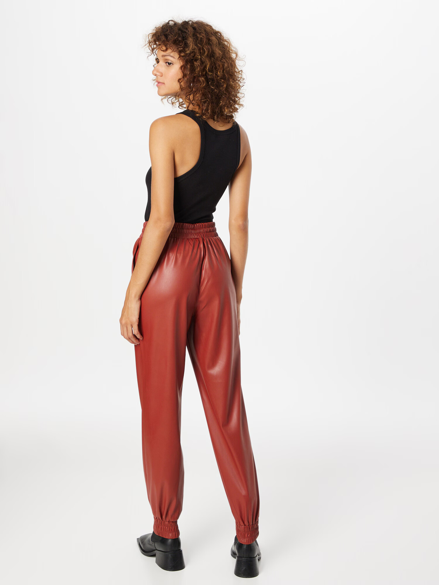 ONLY Pantaloni 'Sofia' roșu burgundy - Pled.ro