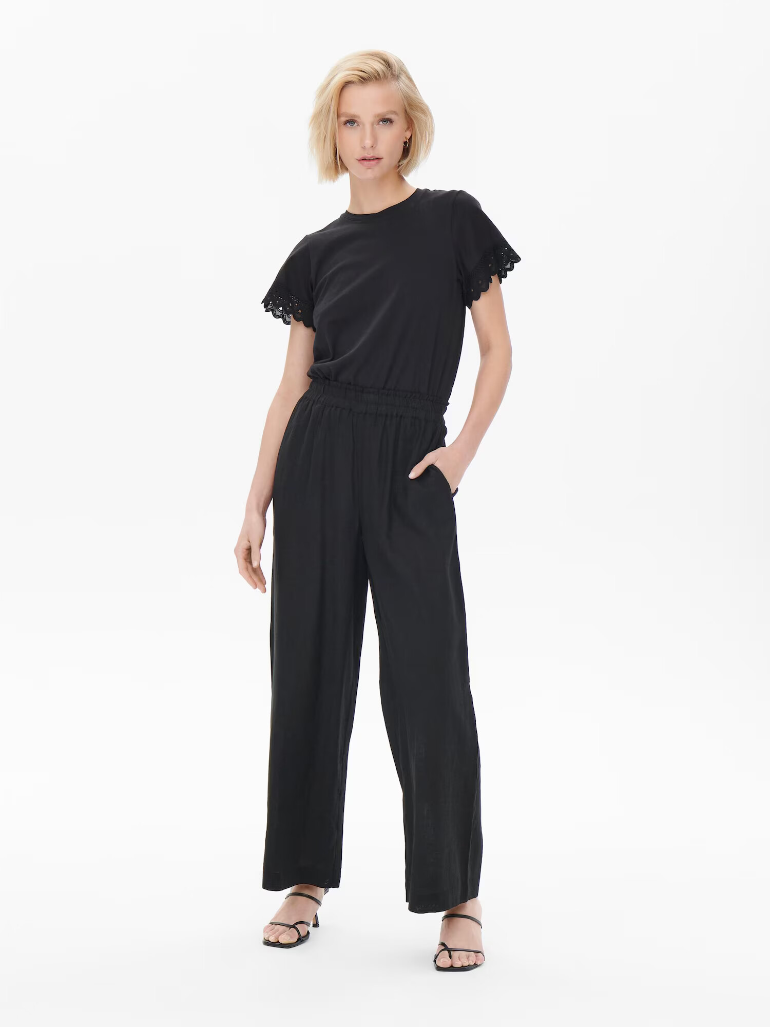 ONLY Pantaloni 'TOKYO' negru - Pled.ro