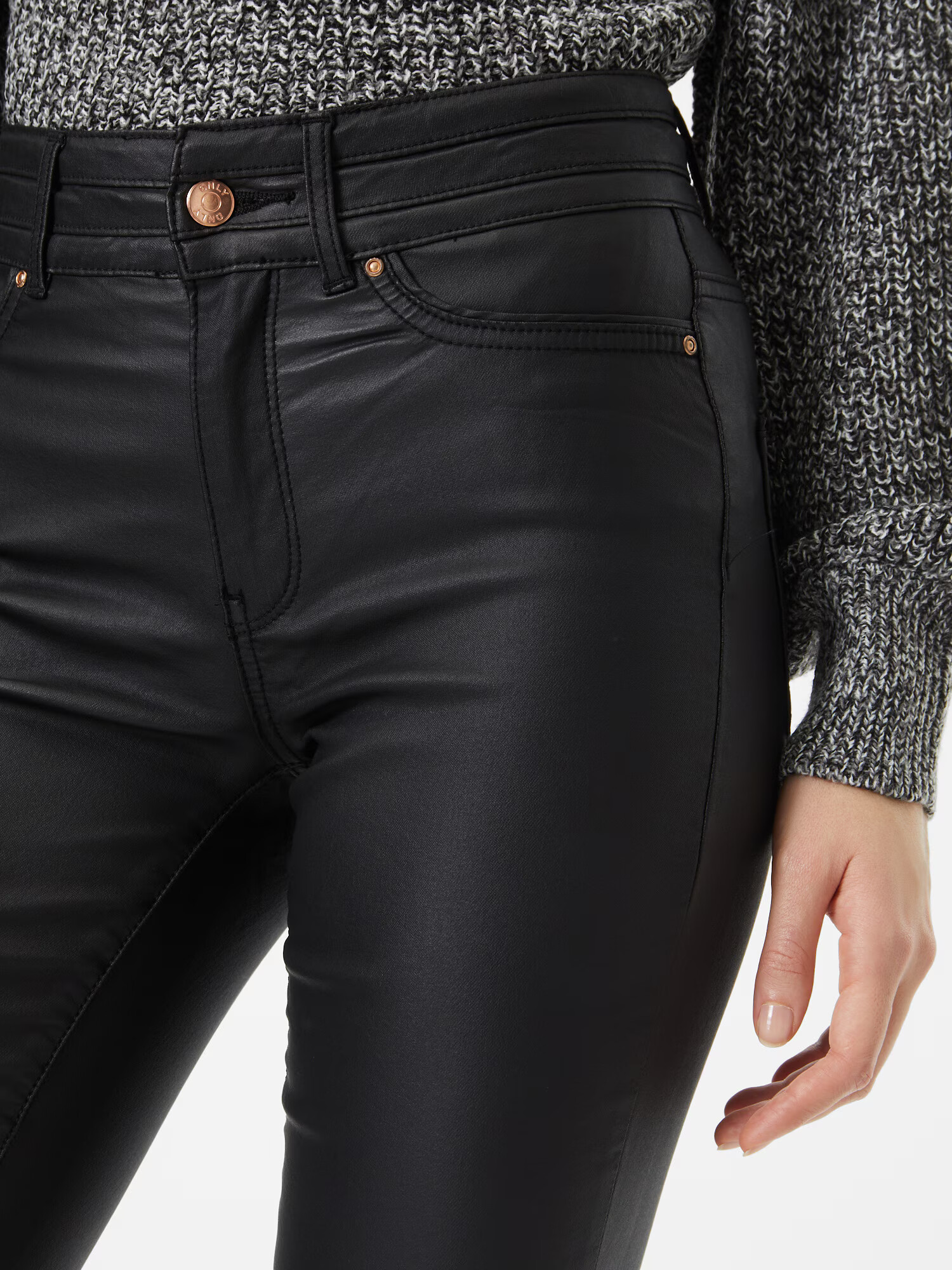 ONLY Pantaloni 'WAUW' negru - Pled.ro