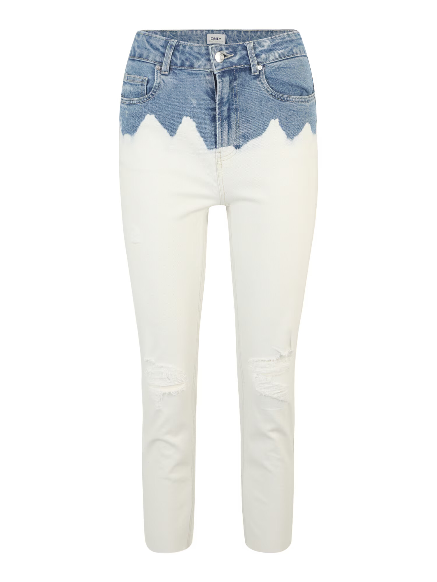 Only Petite Jeans 'EMILY' albastru denim / alb - Pled.ro