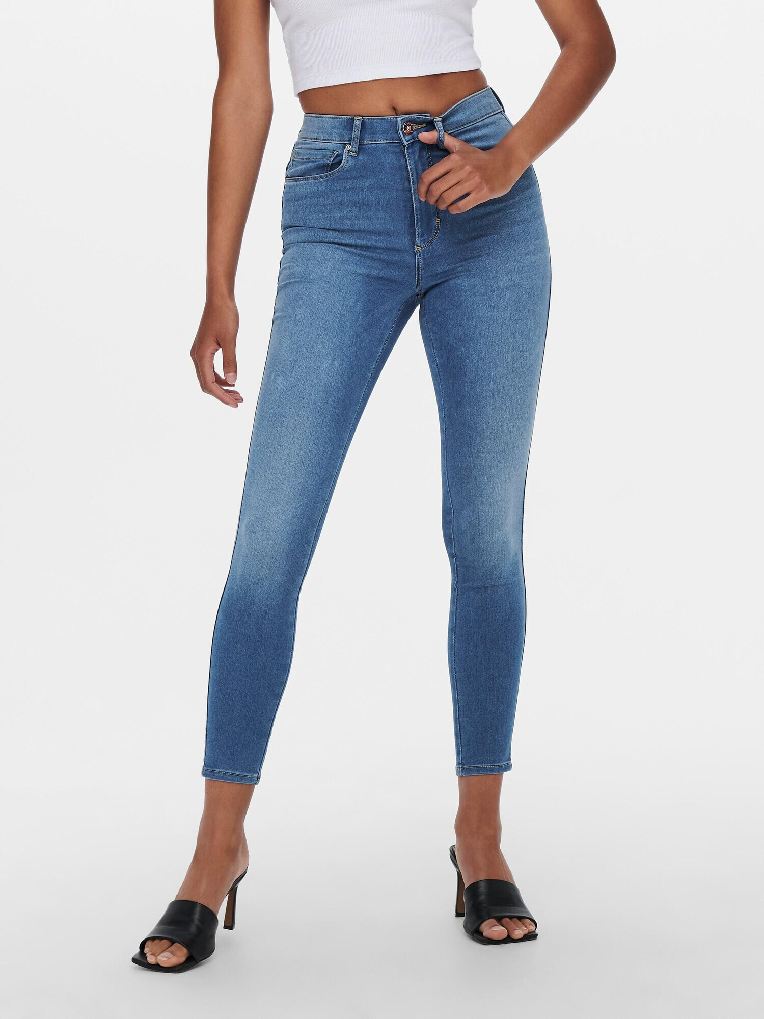 Only Petite Jeans 'Royal' albastru denim - Pled.ro