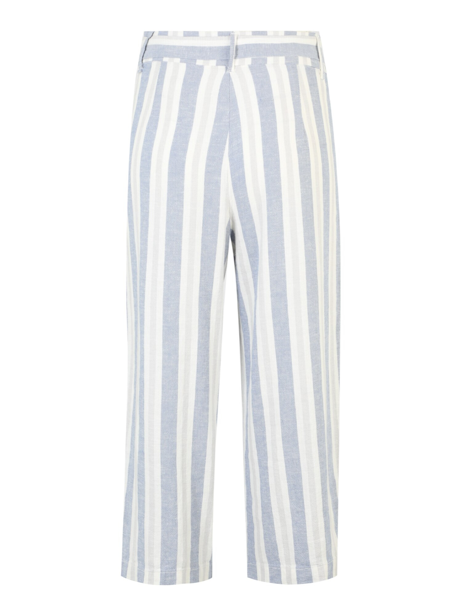 Only Petite Pantaloni 'Caro' azuriu / gri deschis / alb natural - Pled.ro