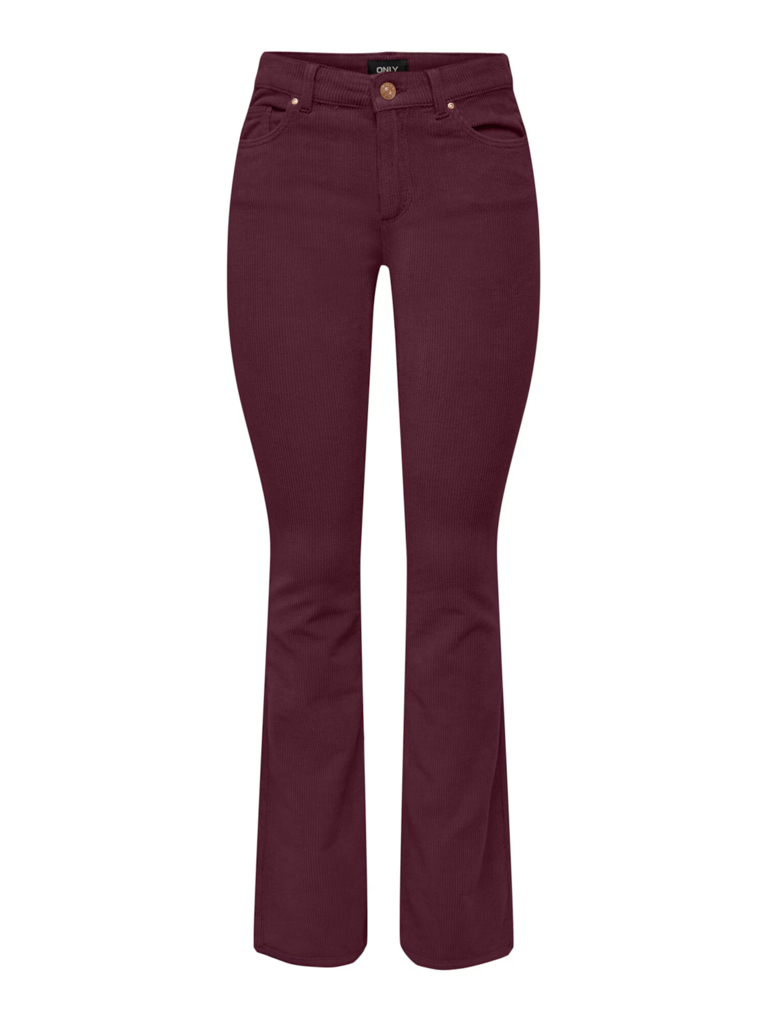 Only Petite Pantaloni 'Mary' roșu bordeaux - Pled.ro