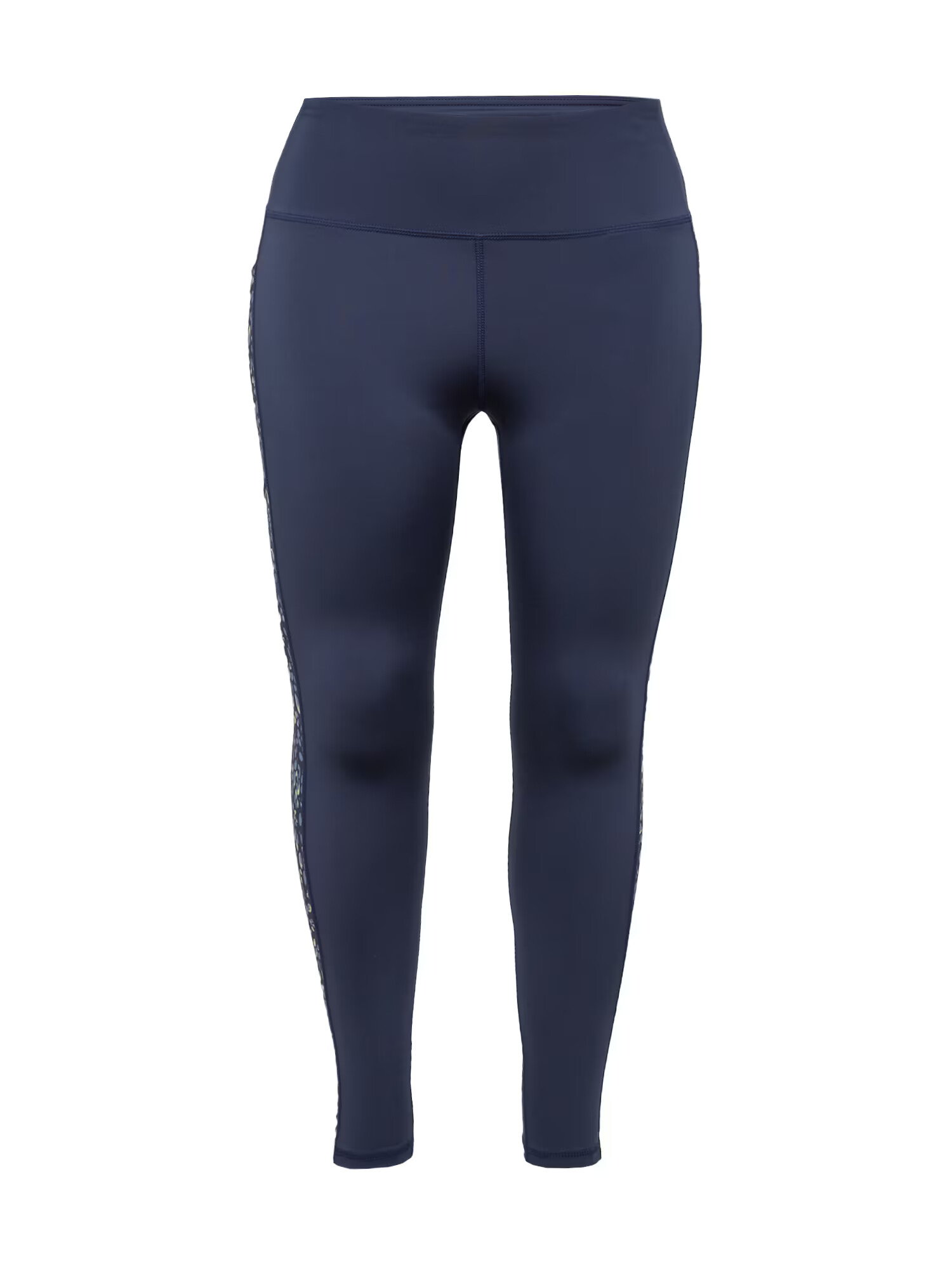 Only Play Curvy Pantaloni sport 'EBLO' albastru fumuriu / albastru noapte / galben - Pled.ro