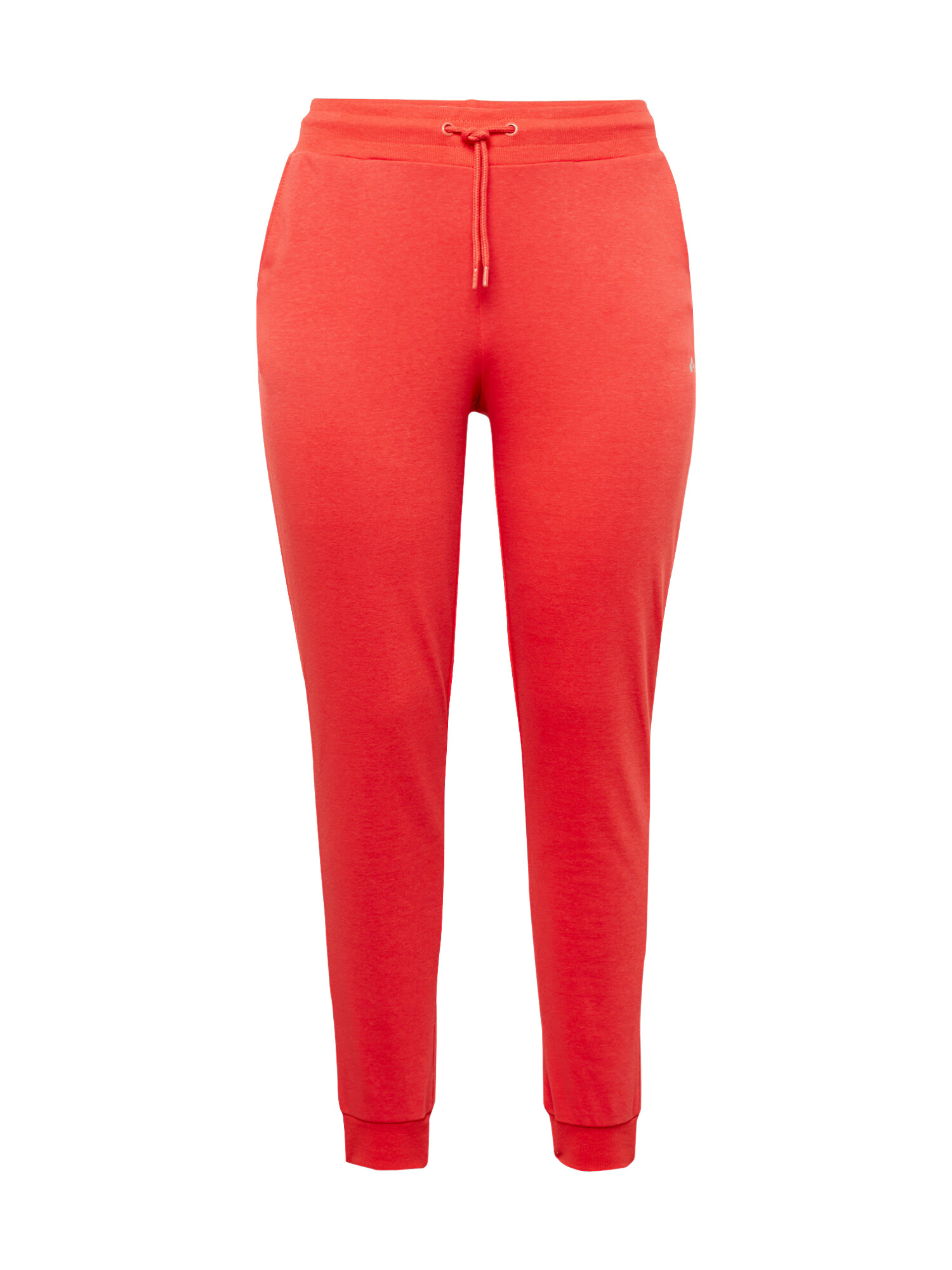 Only Play Curvy Pantaloni sport 'ELINA' gri argintiu / roșu orange - Pled.ro