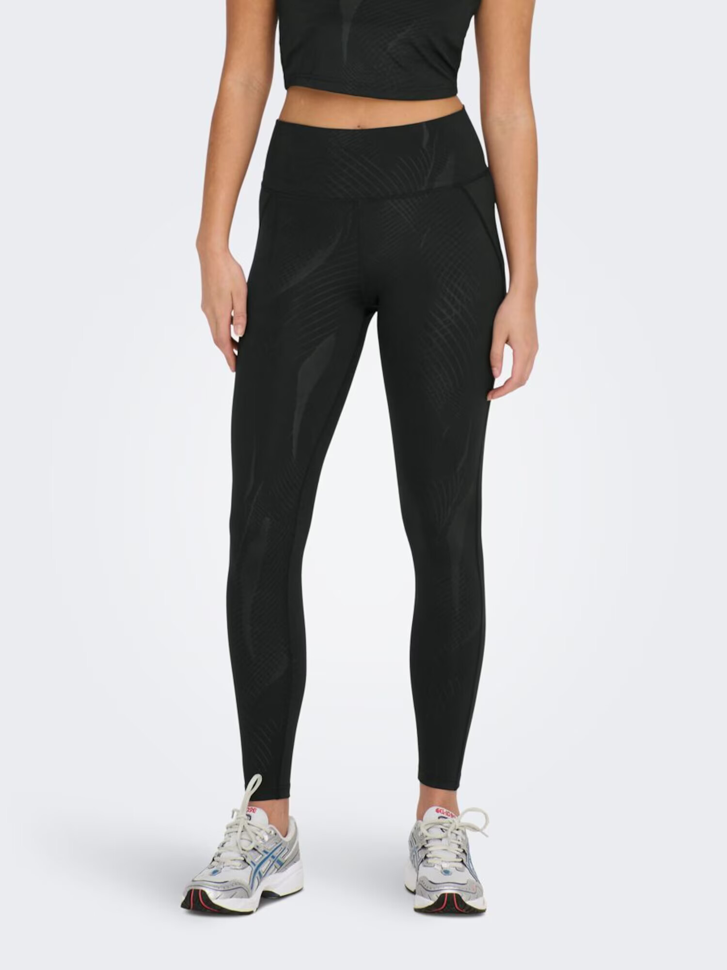 ONLY PLAY Pantaloni sport gri / negru - Pled.ro