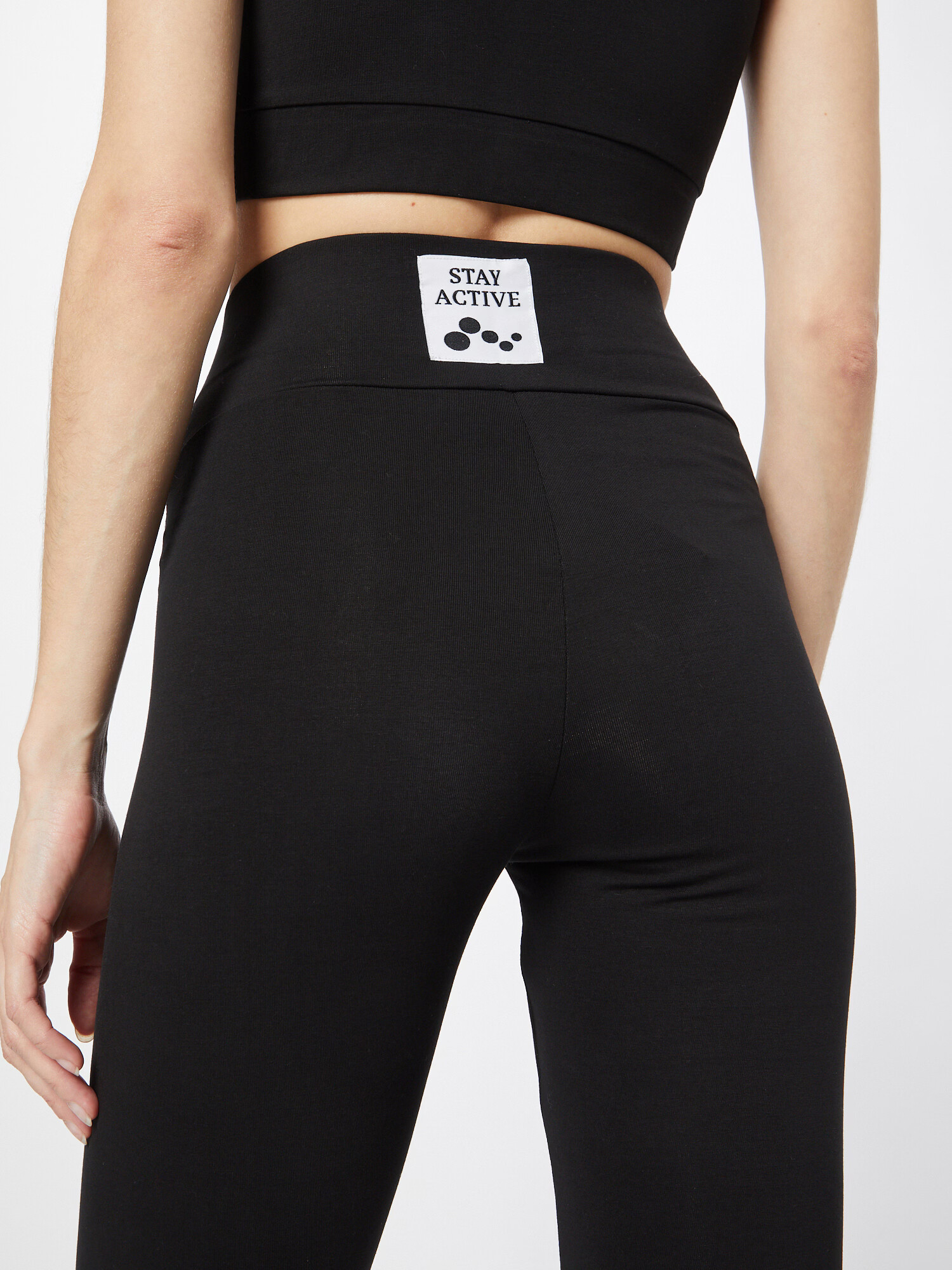 ONLY PLAY Pantaloni sport 'LIA' negru / alb - Pled.ro