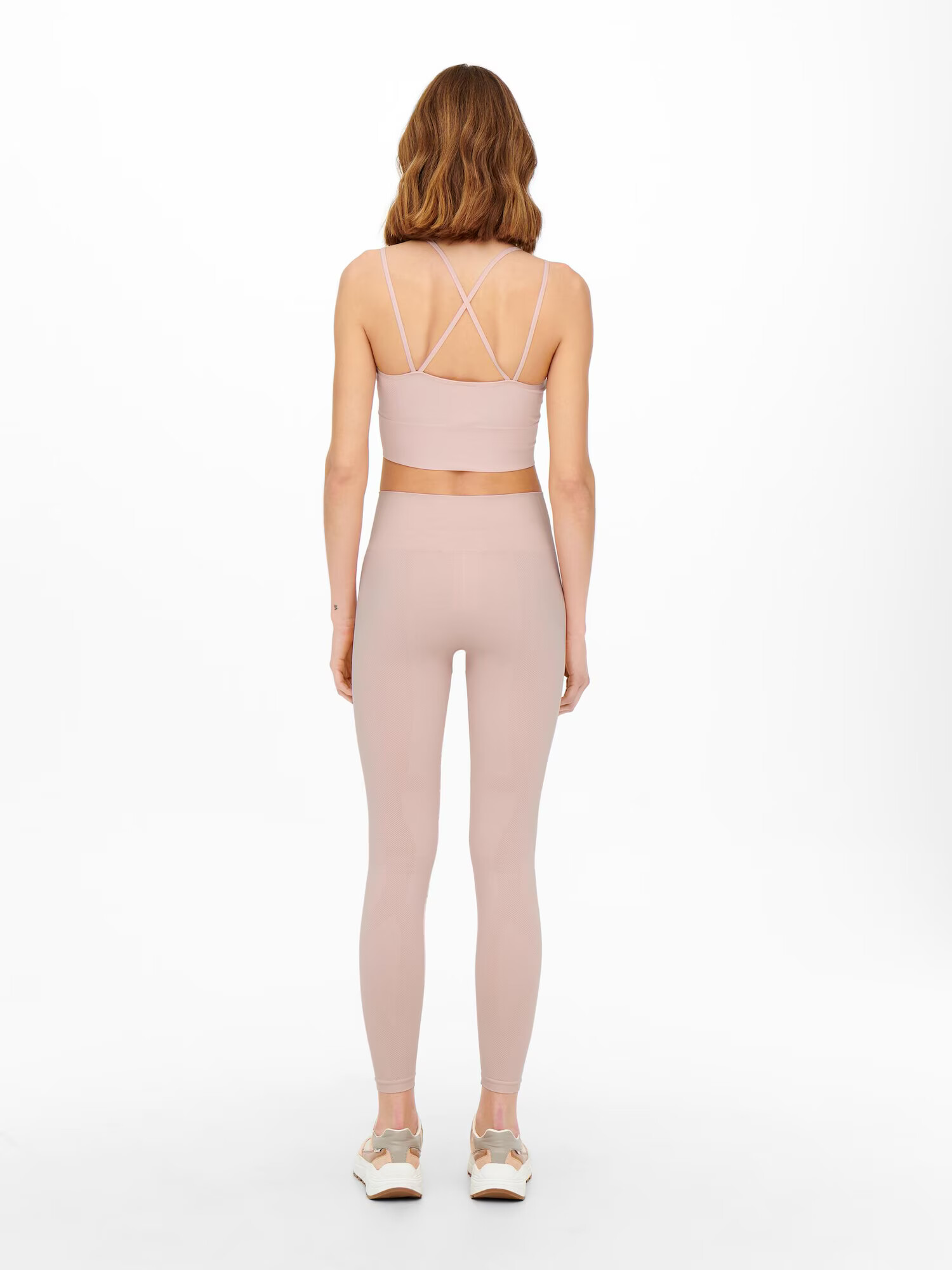 ONLY PLAY Pantaloni sport roz pastel - Pled.ro