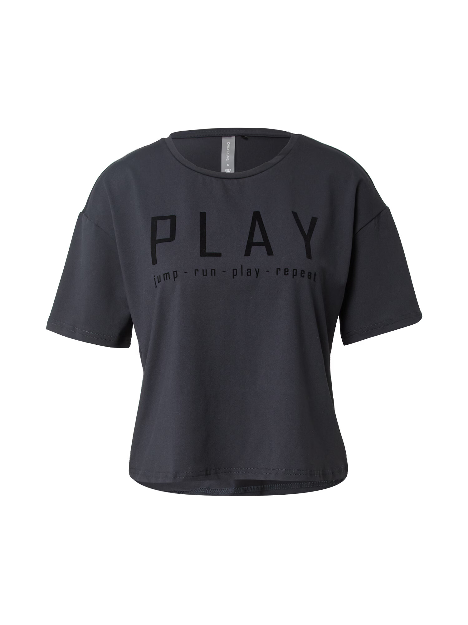 ONLY PLAY Sport top negru - Pled.ro