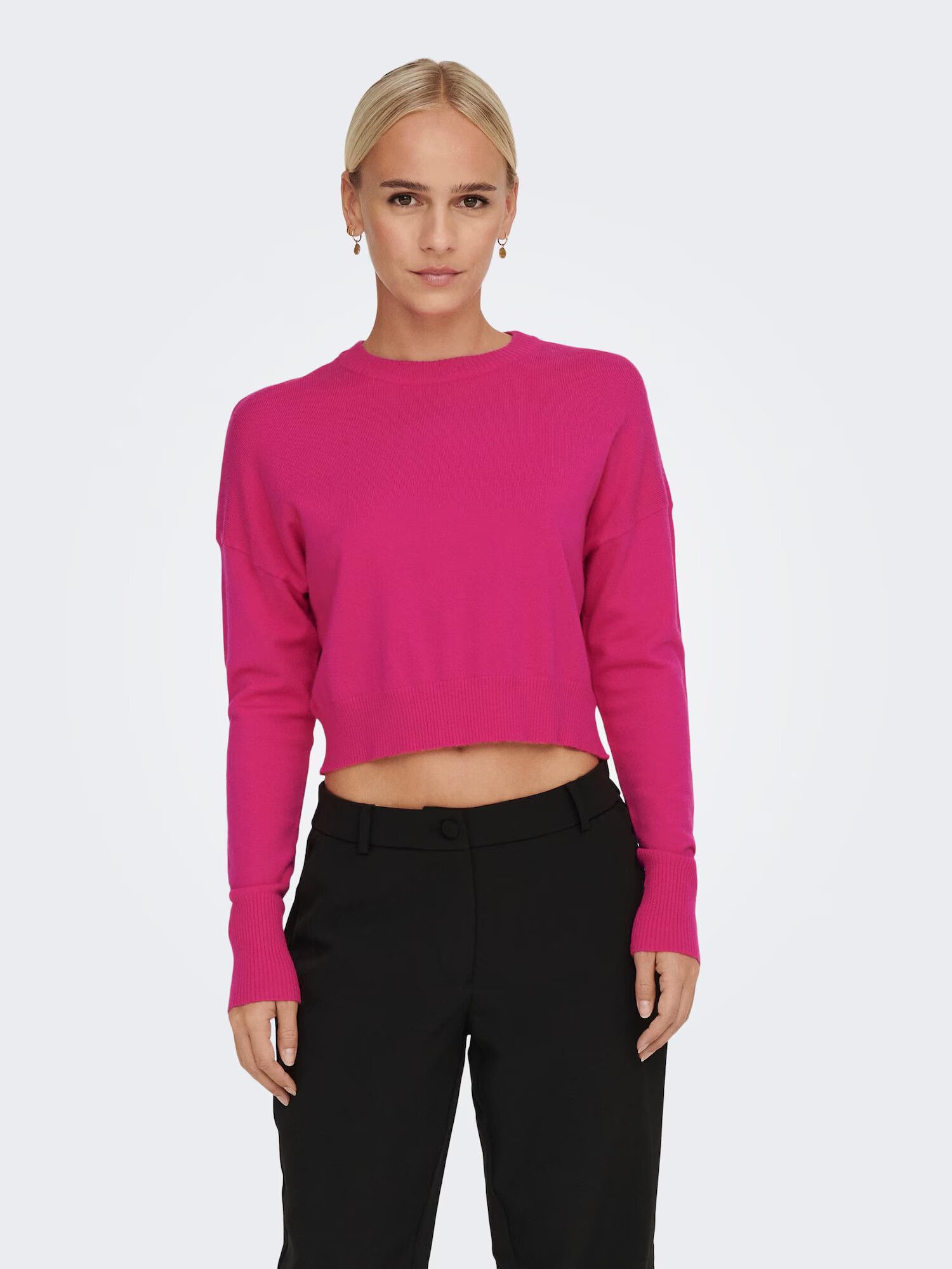 ONLY Pulover fucsia - Pled.ro