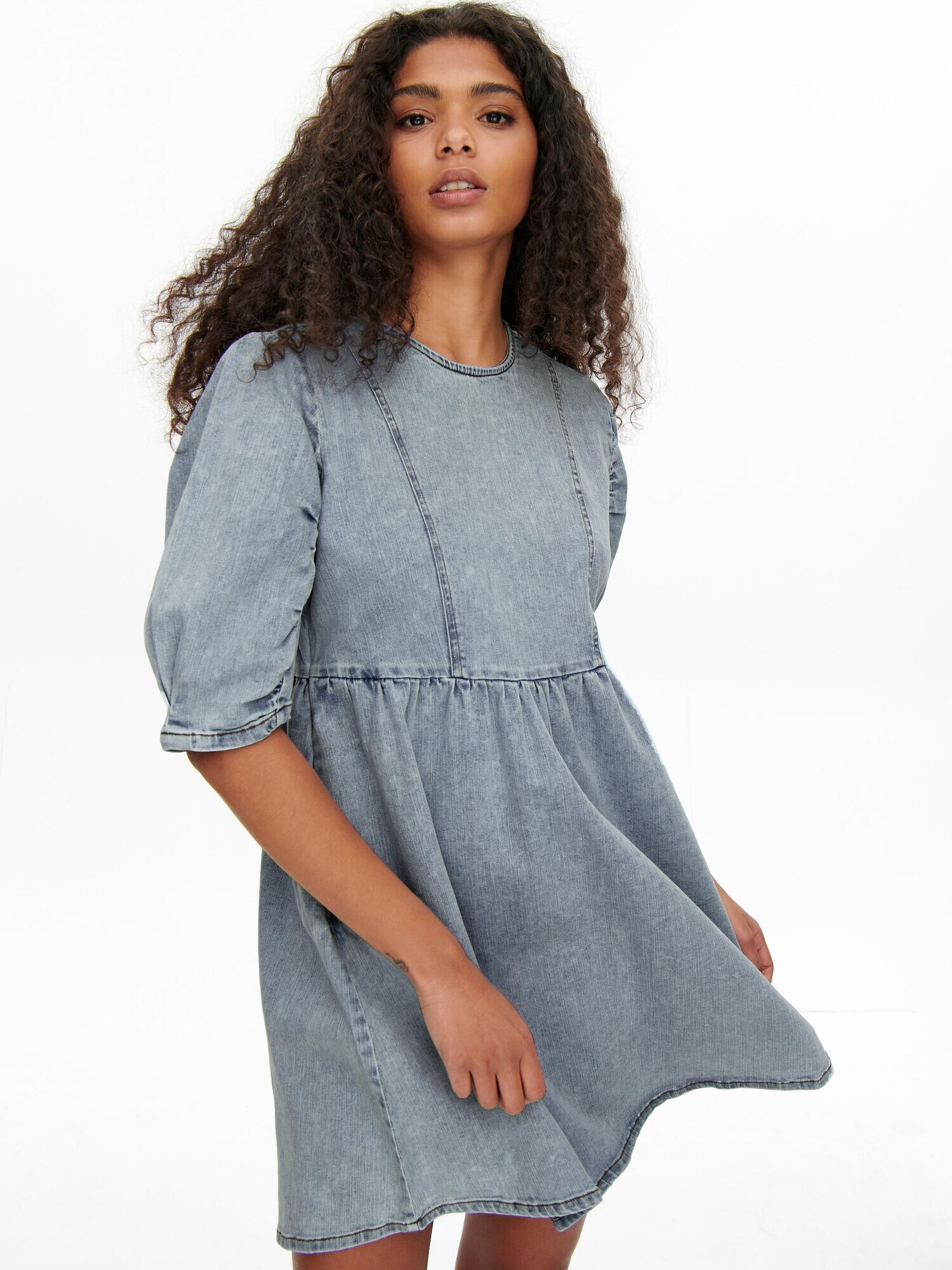 ONLY Rochie 'Alessio' albastru denim - Pled.ro