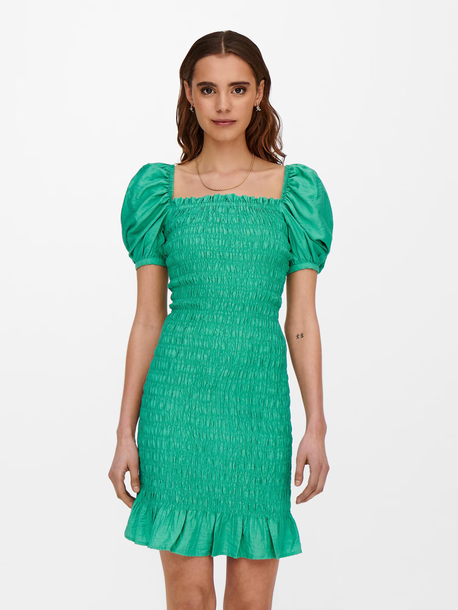 ONLY Rochie 'Amalie' verde iarbă - Pled.ro