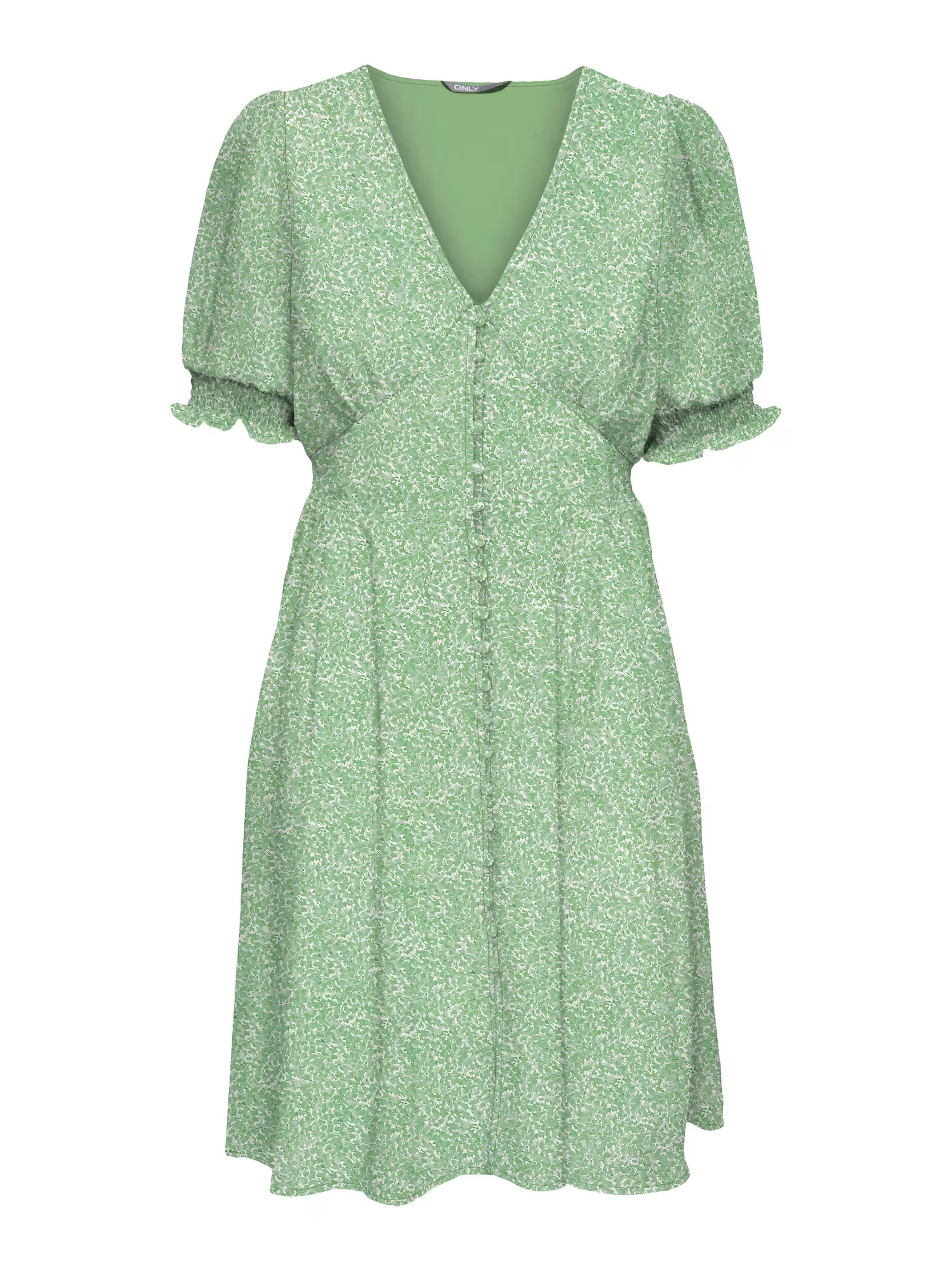 ONLY Rochie 'Amanda' verde deschis / alb - Pled.ro