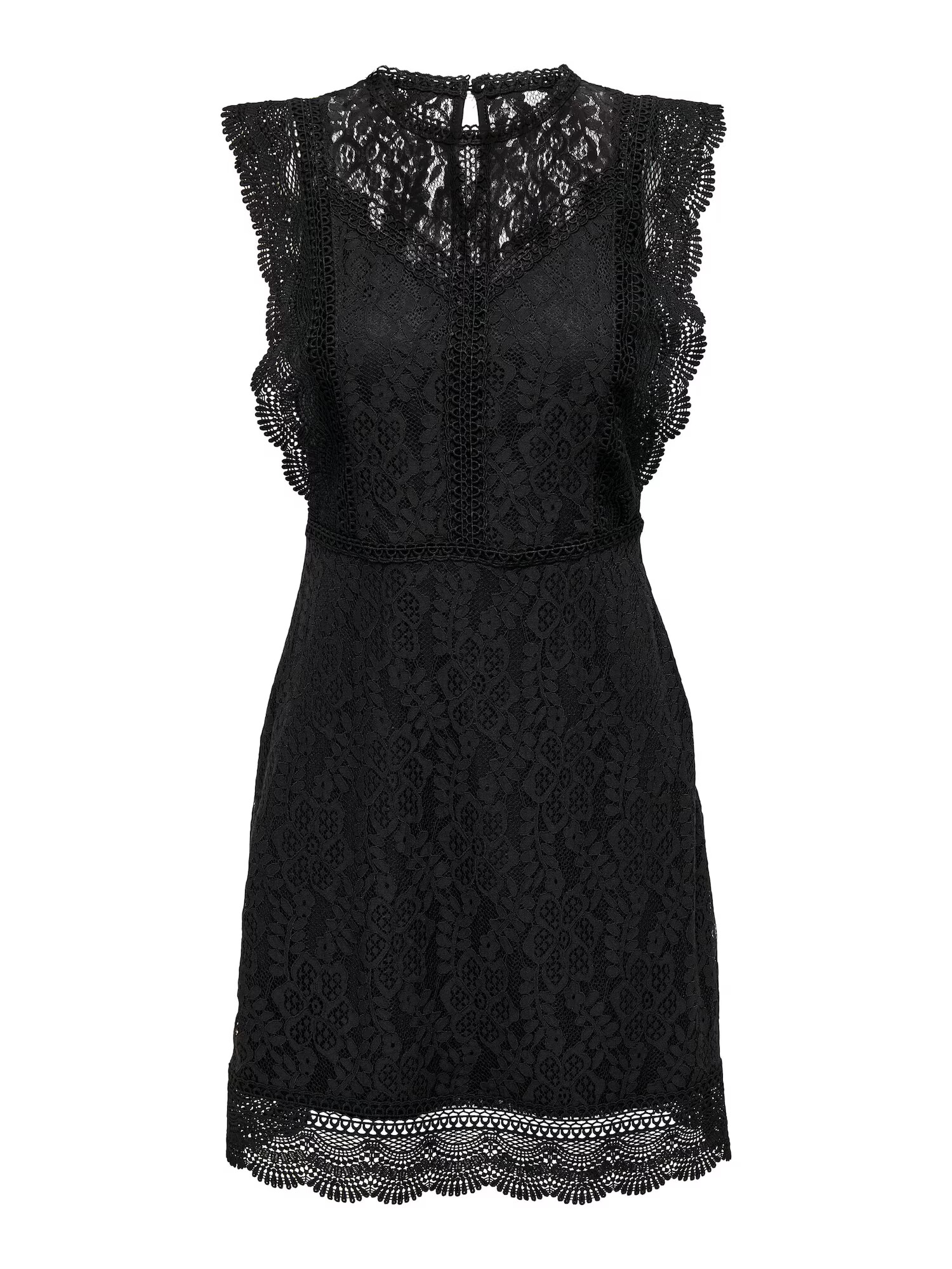 ONLY Rochie de cocktail 'New Karo' negru - Pled.ro