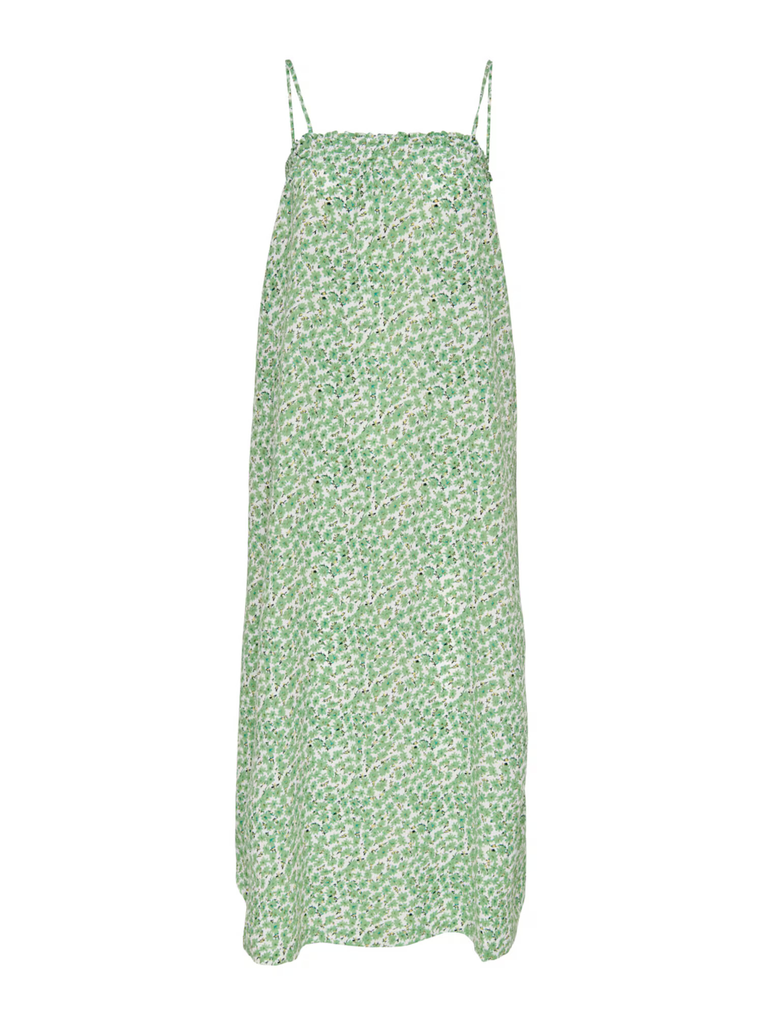 ONLY Rochie de vară 'Holly' crem / verde jad / verde pin / portocaliu pastel - Pled.ro