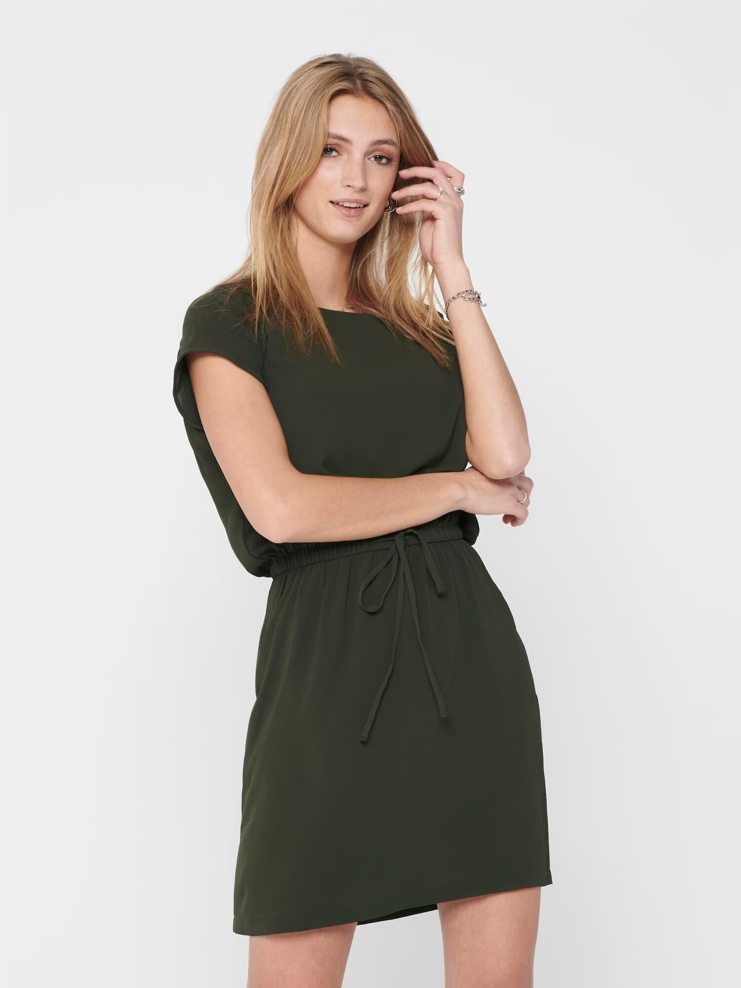 ONLY Rochie de vară 'Mariana Myrina' verde închis - Pled.ro