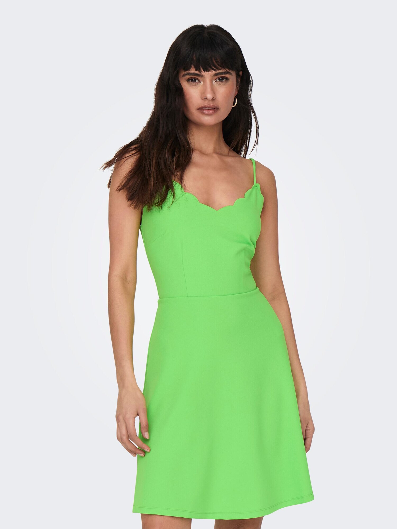 ONLY Rochie 'THEA' verde limetă - Pled.ro