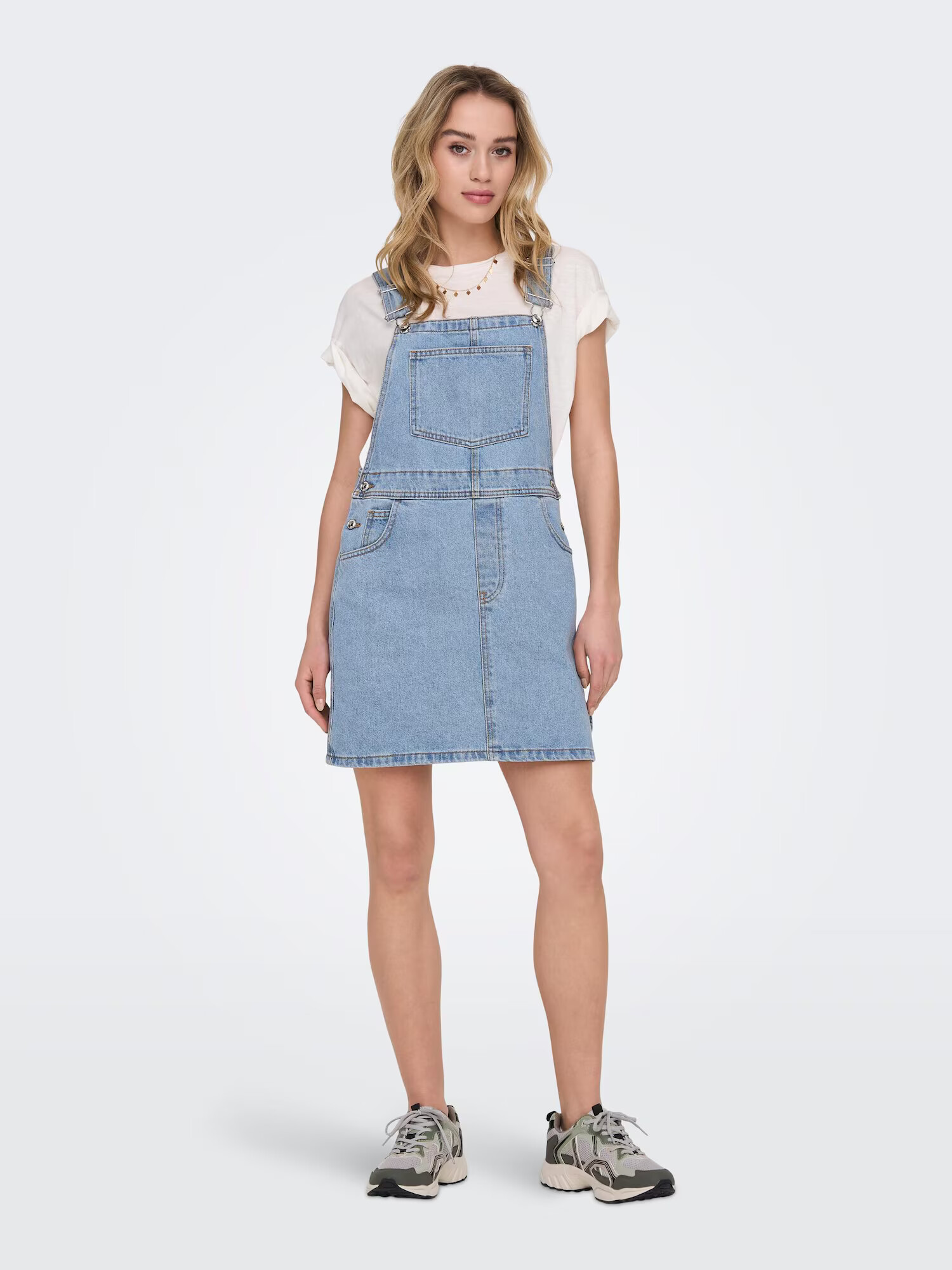 ONLY Rochie 'Linn' albastru denim - Pled.ro