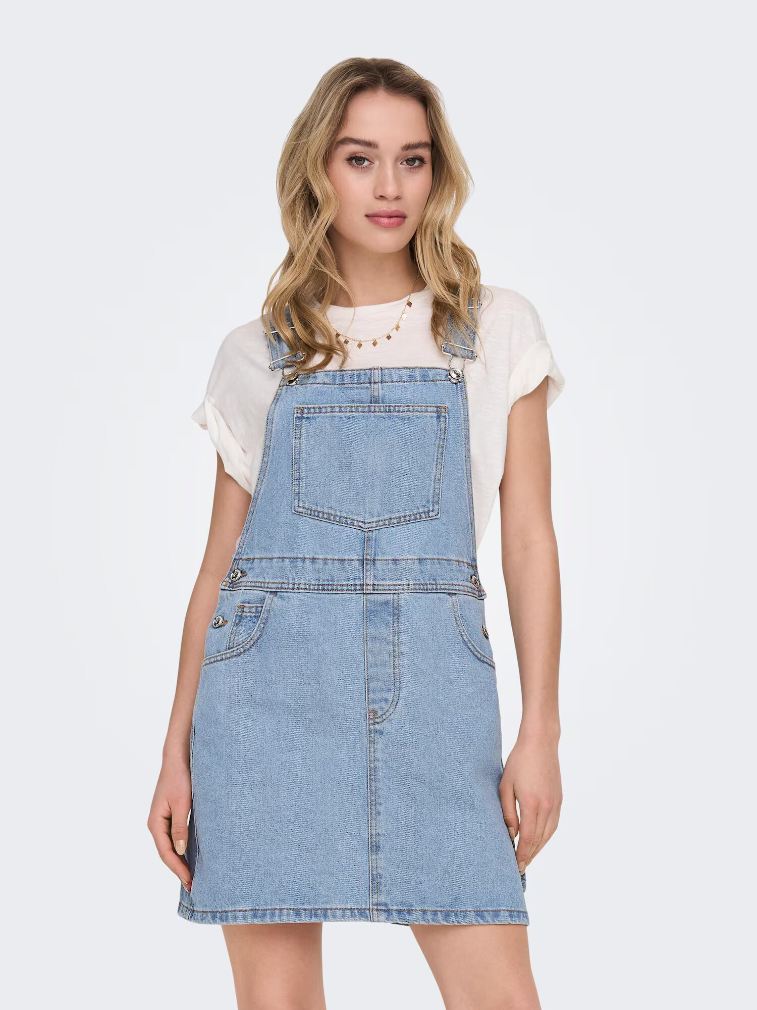 ONLY Rochie 'Linn' albastru denim - Pled.ro