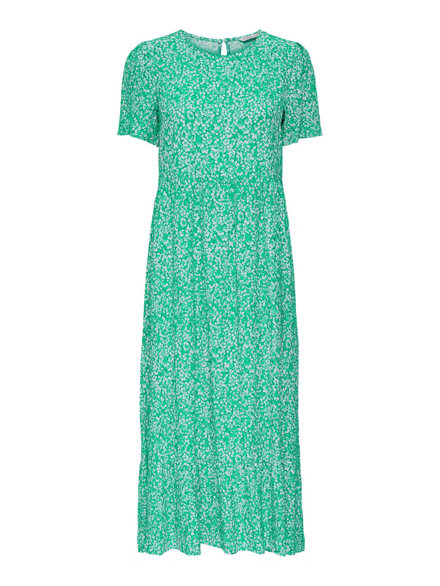 ONLY Rochie 'Malle' verde / alb - Pled.ro