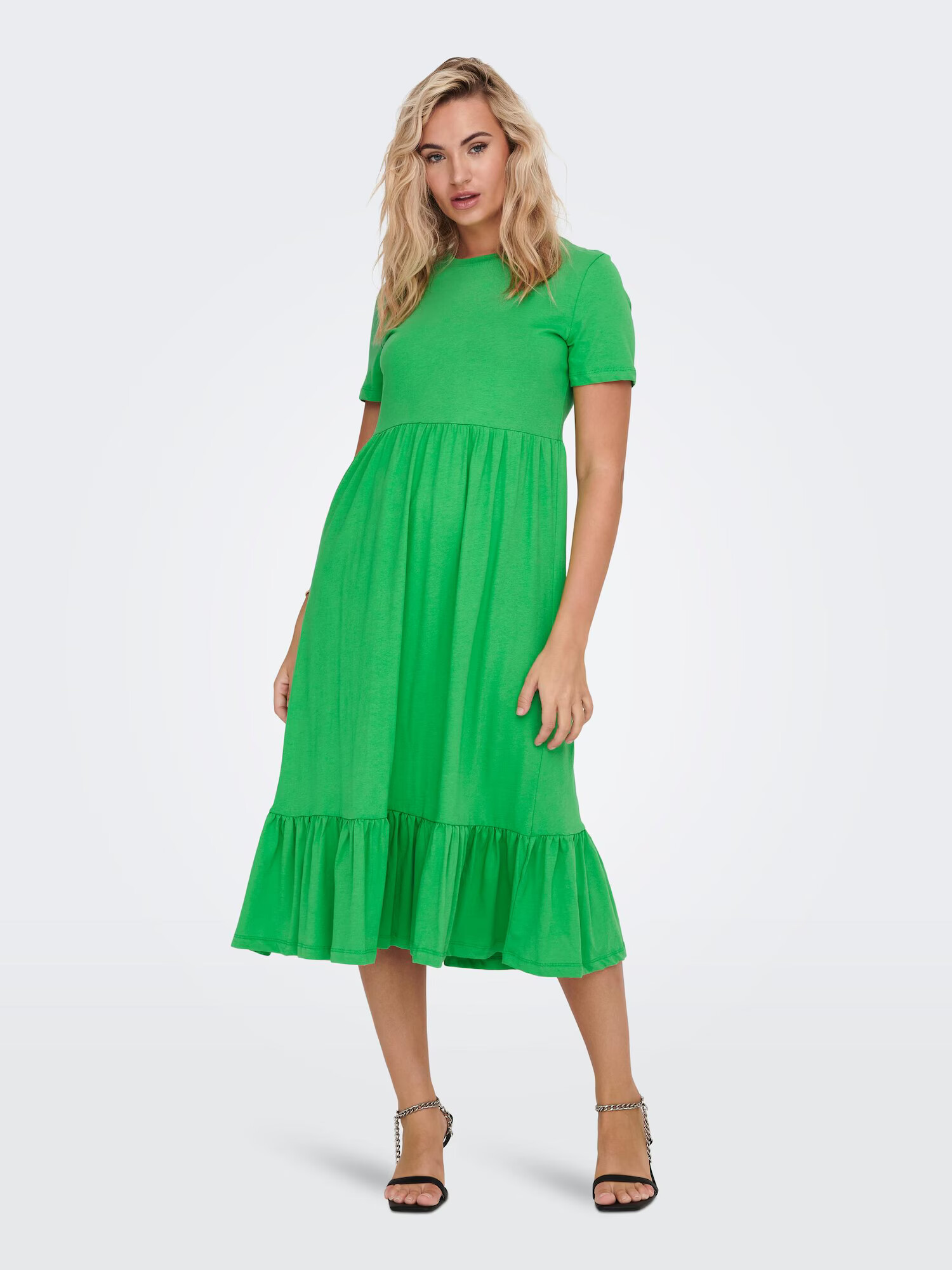 ONLY Rochie 'May' verde iarbă - Pled.ro