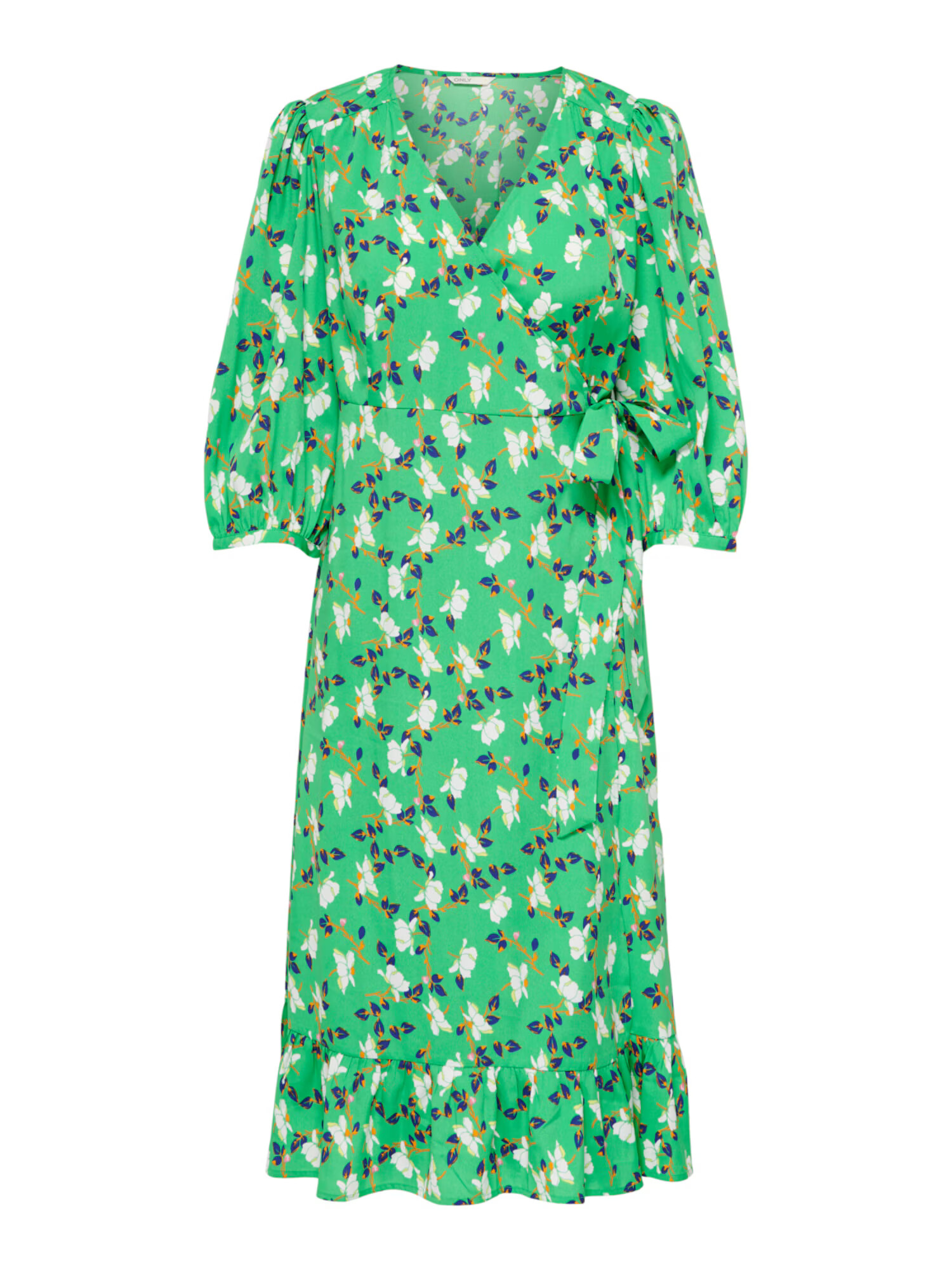 ONLY Rochie 'OLIVIA' albastru închis / galben / verde / alb - Pled.ro