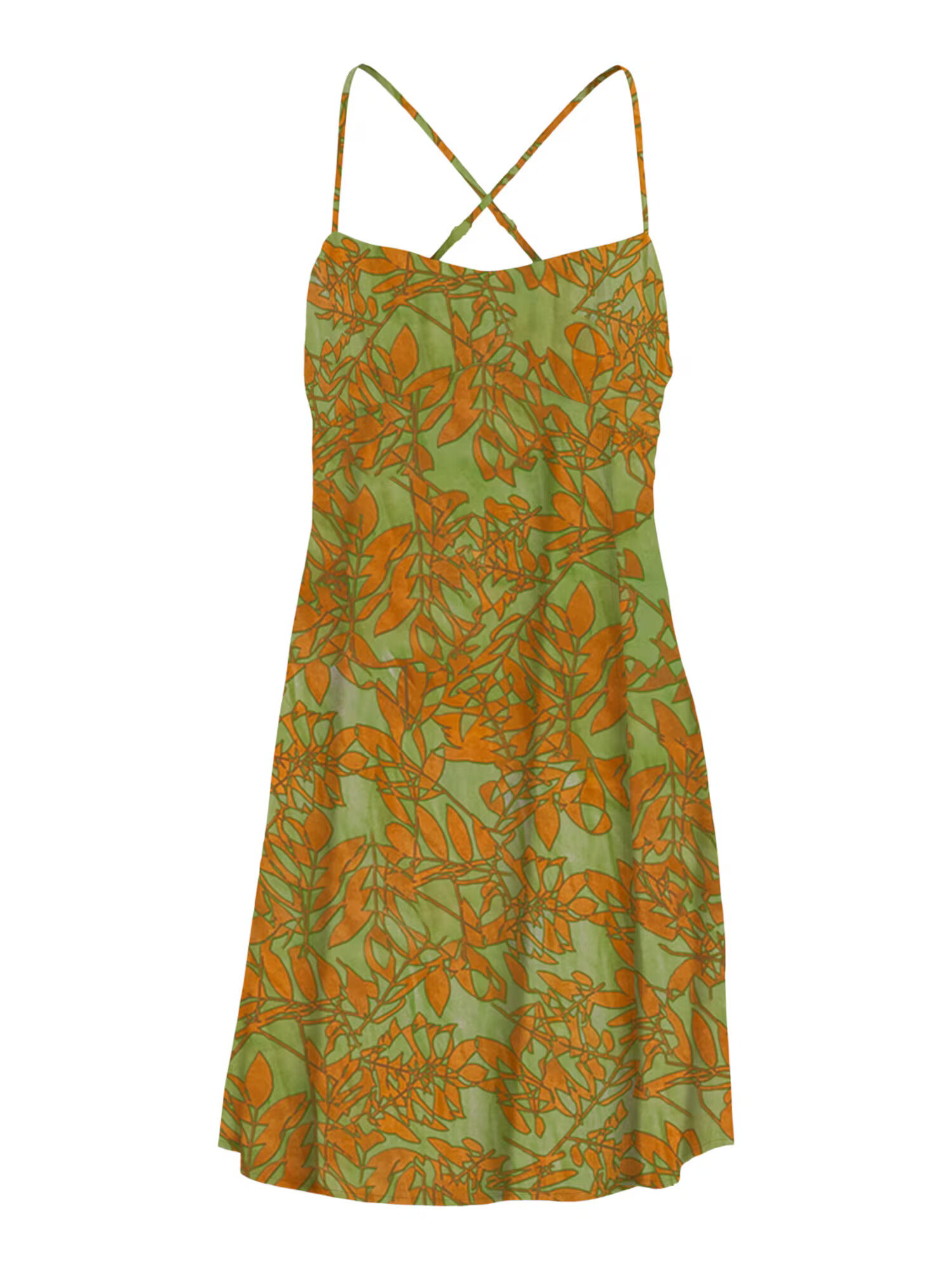 ONLY Rochie de vară 'Alma' ocru / verde - Pled.ro