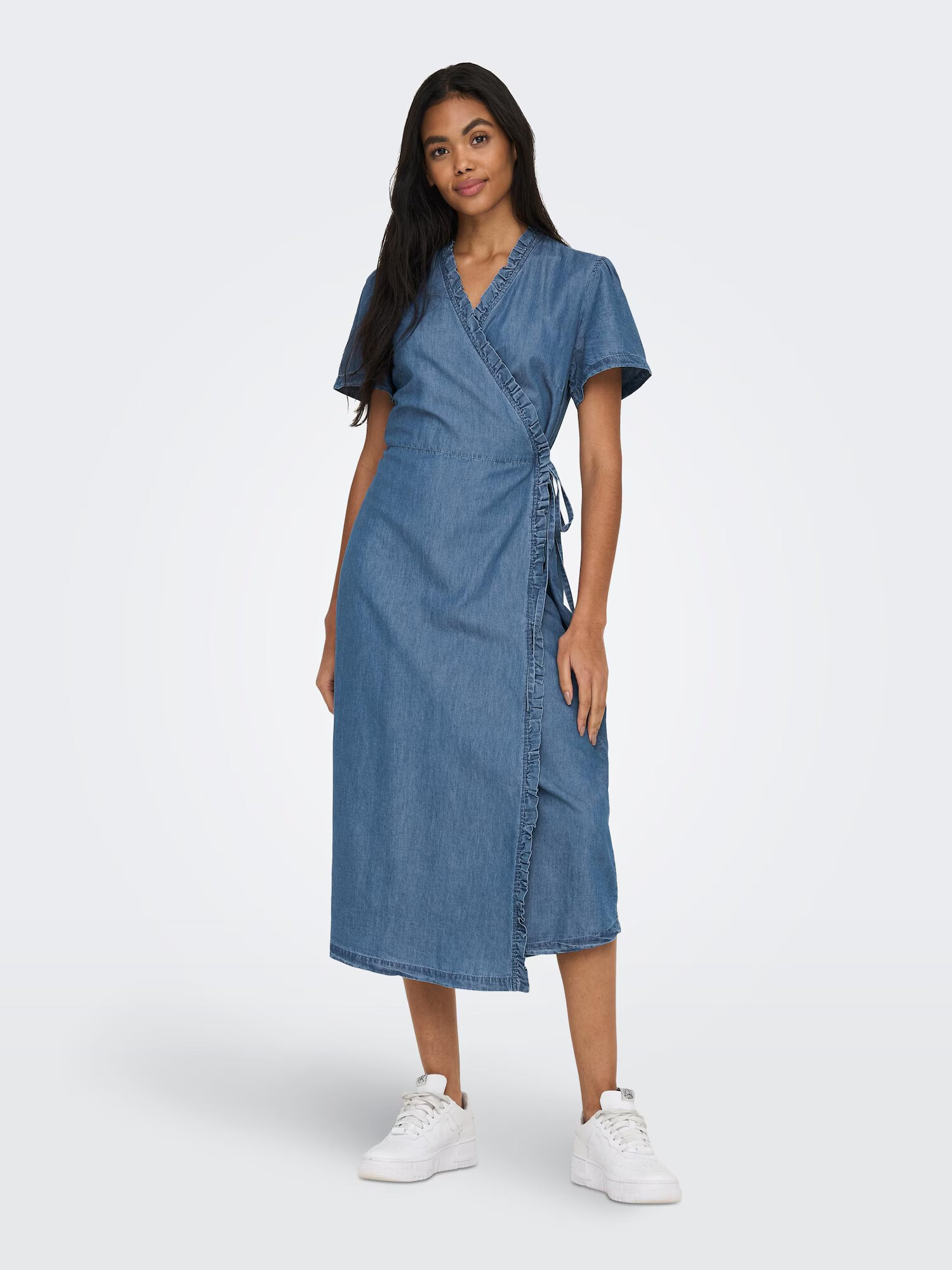 ONLY Rochie 'RINA' albastru denim - Pled.ro