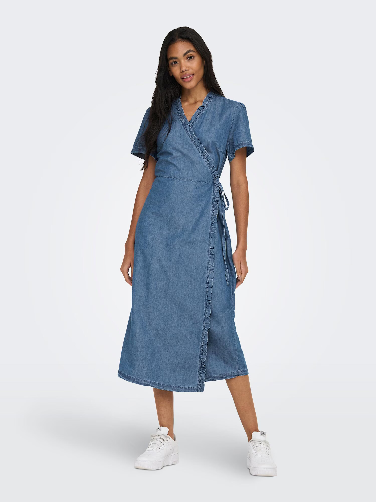 ONLY Rochie 'RINA' albastru denim - Pled.ro