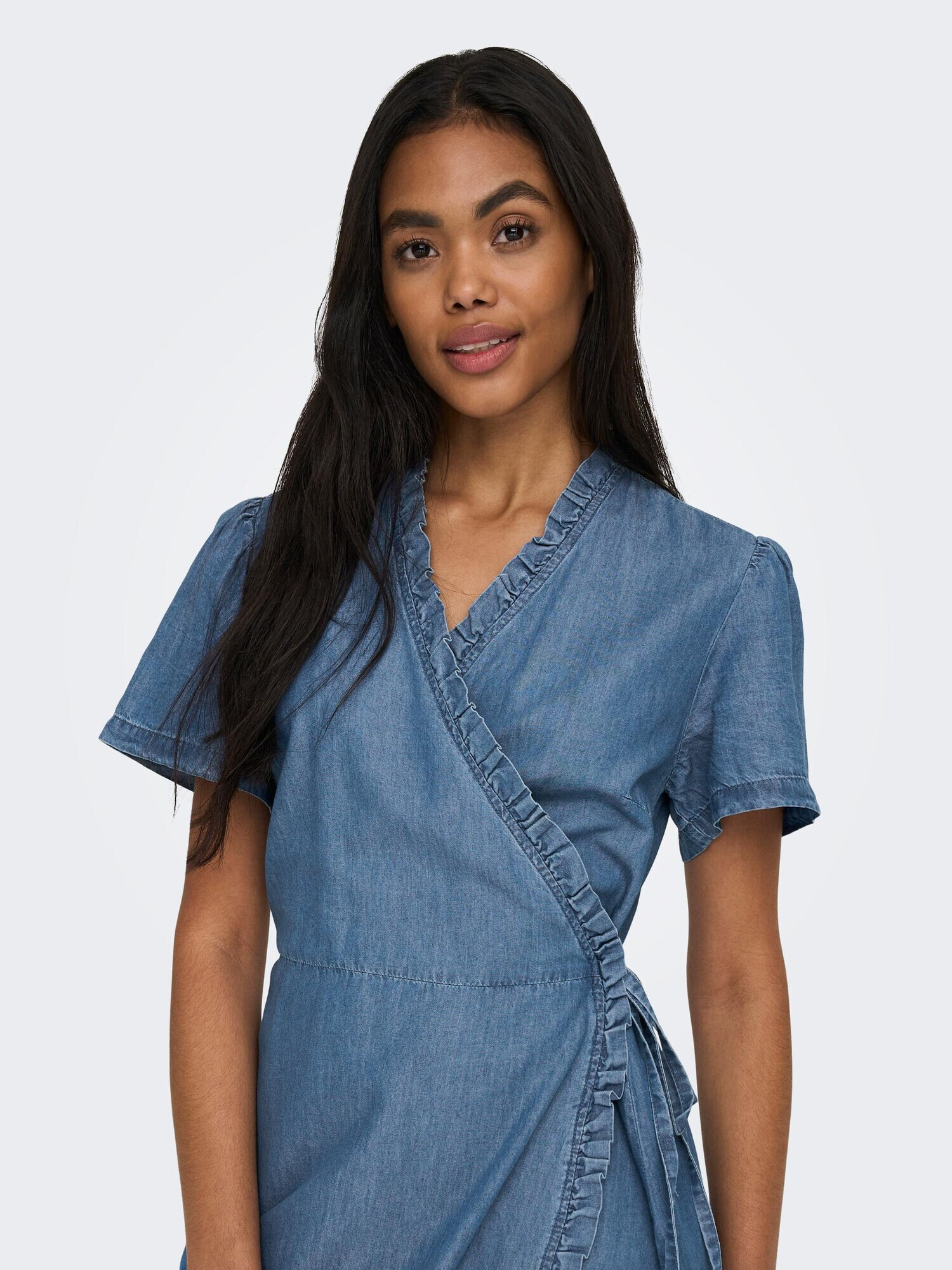 ONLY Rochie 'RINA' albastru denim - Pled.ro