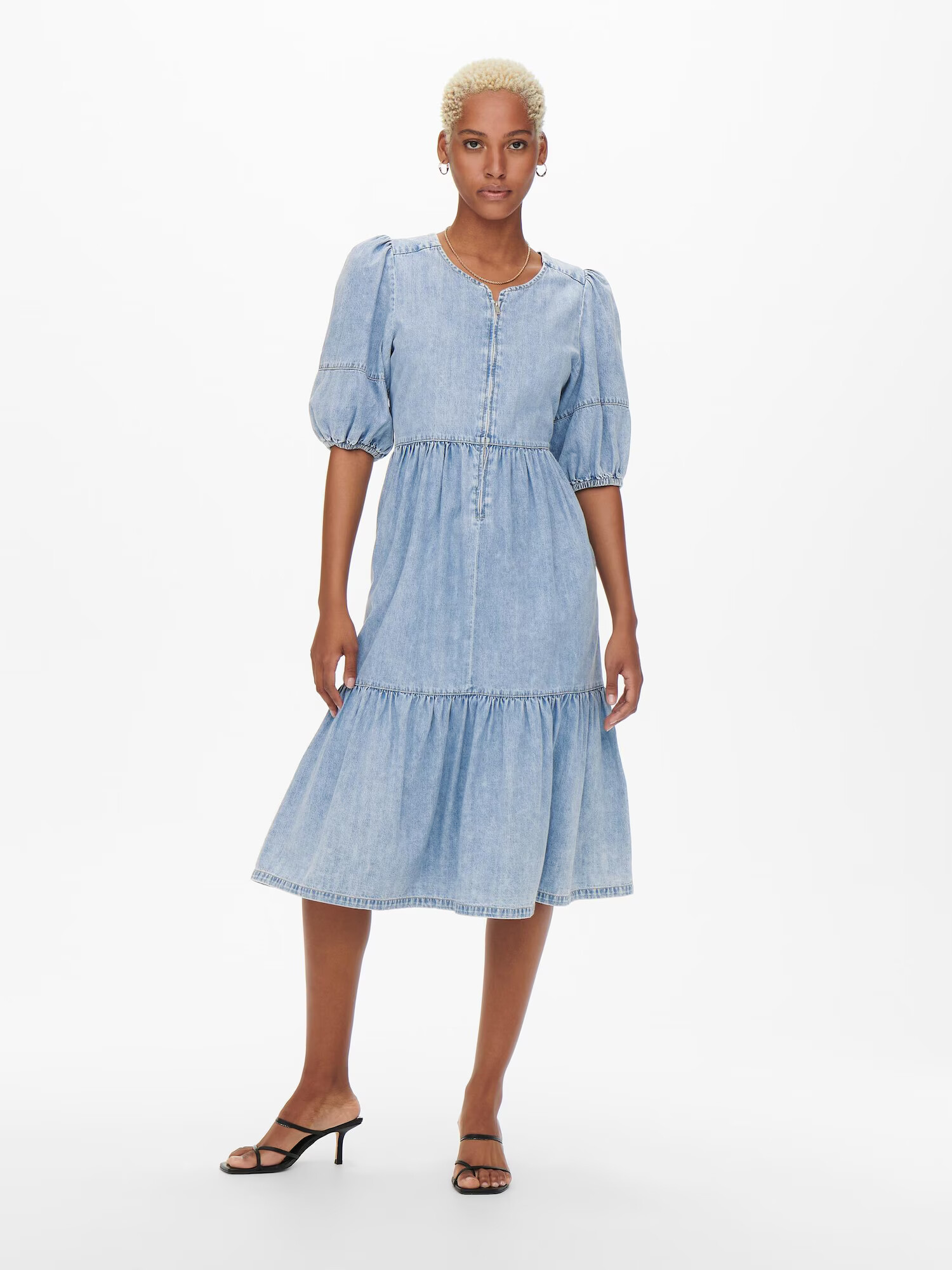 ONLY Rochie 'SANTANA' albastru denim - Pled.ro