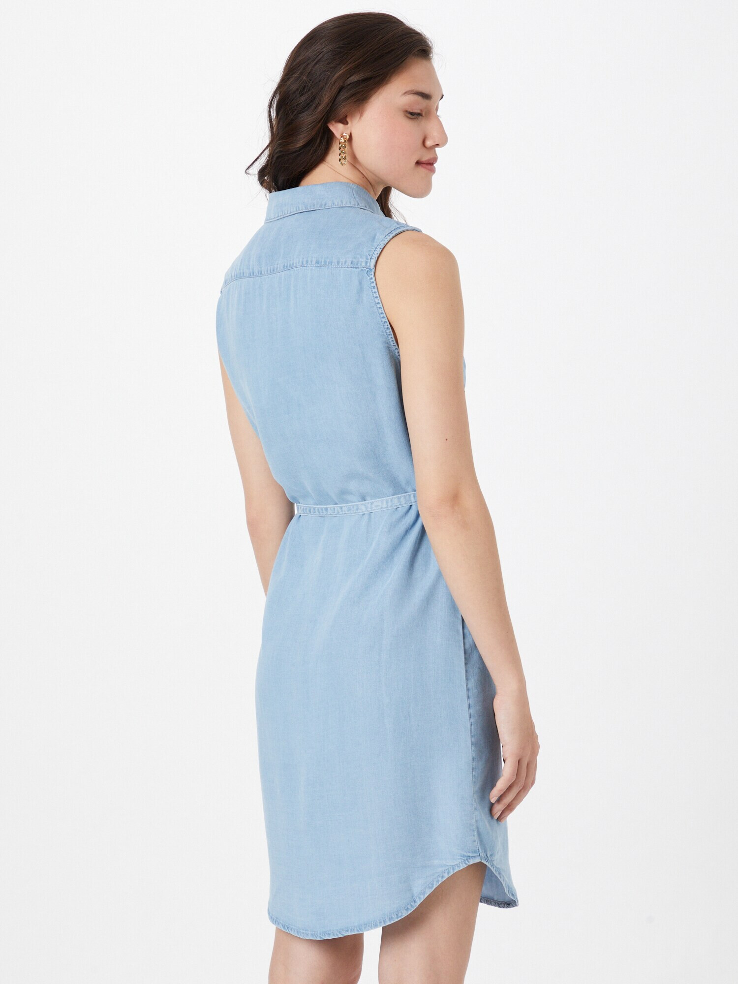 ONLY Rochie tip bluză 'CLAIRE' albastru denim - Pled.ro