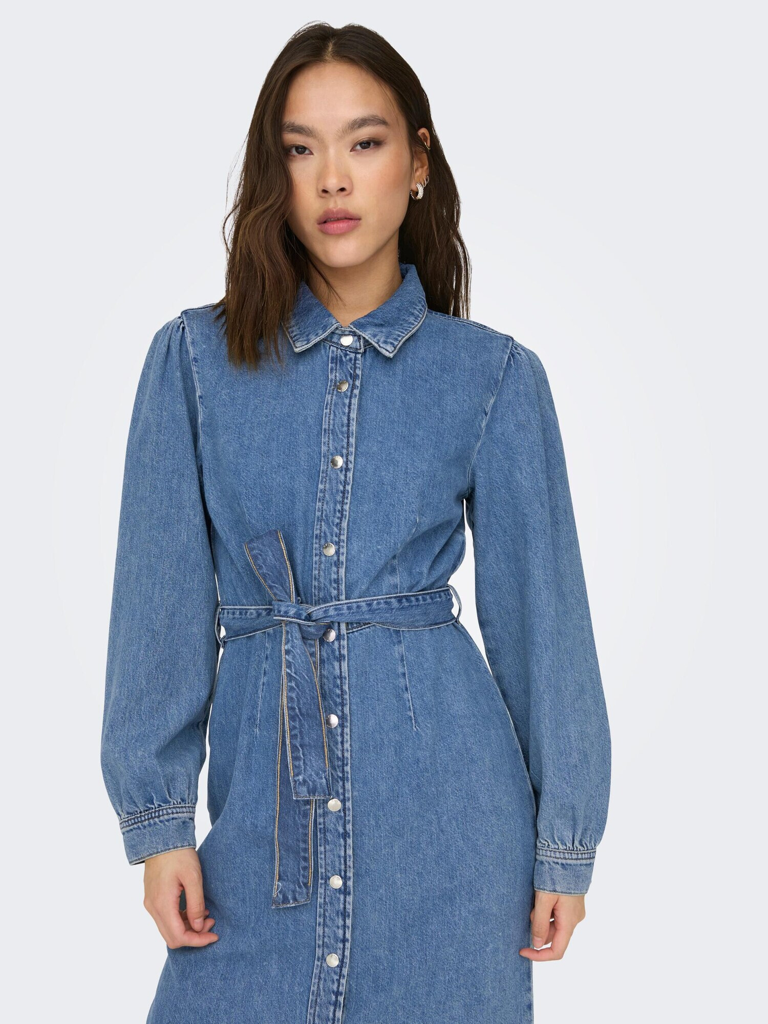 ONLY Rochie tip bluză 'IDUN' albastru denim - Pled.ro