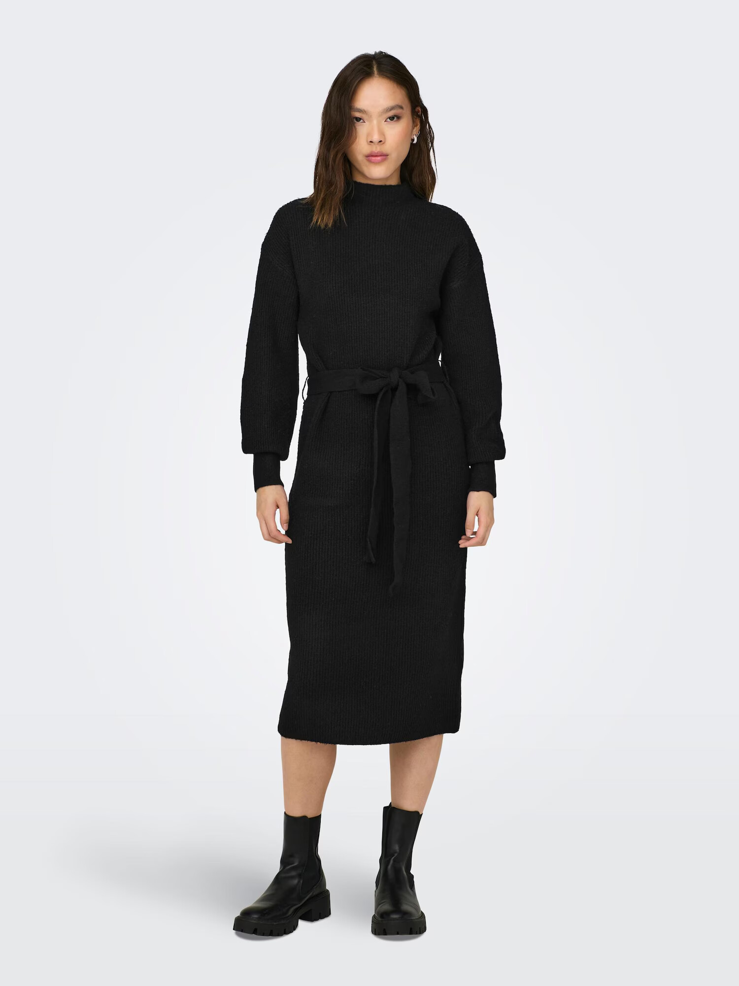 ONLY Rochie tricotat 'THILDE' negru - Pled.ro