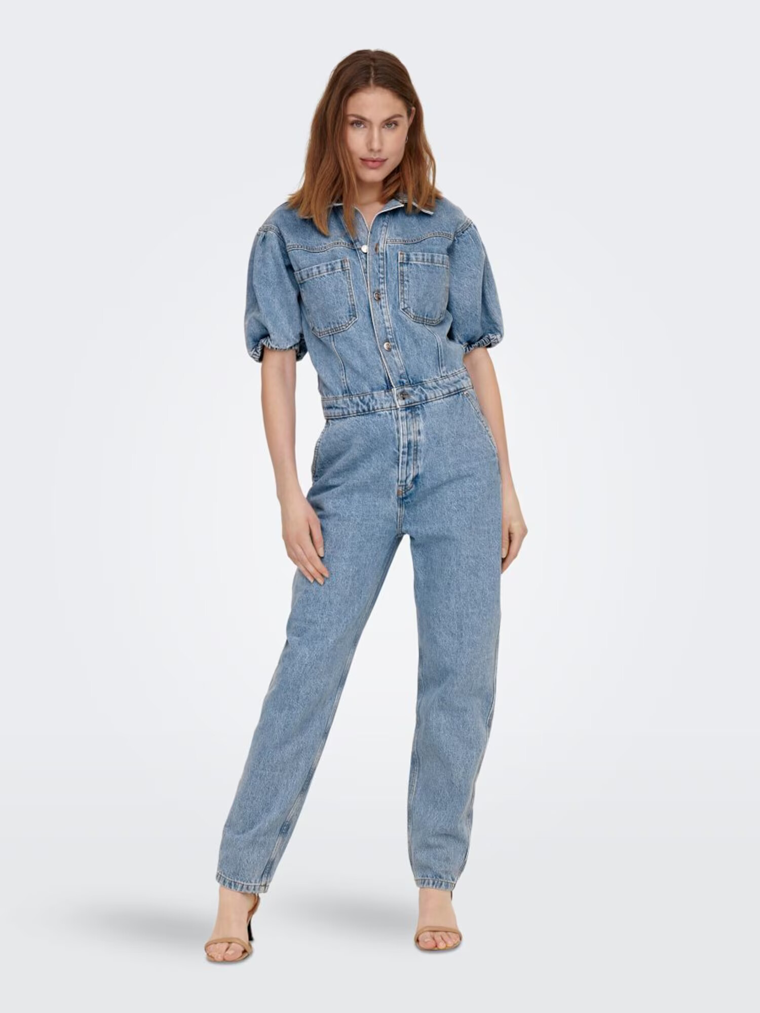 ONLY Salopeta albastru denim - Pled.ro