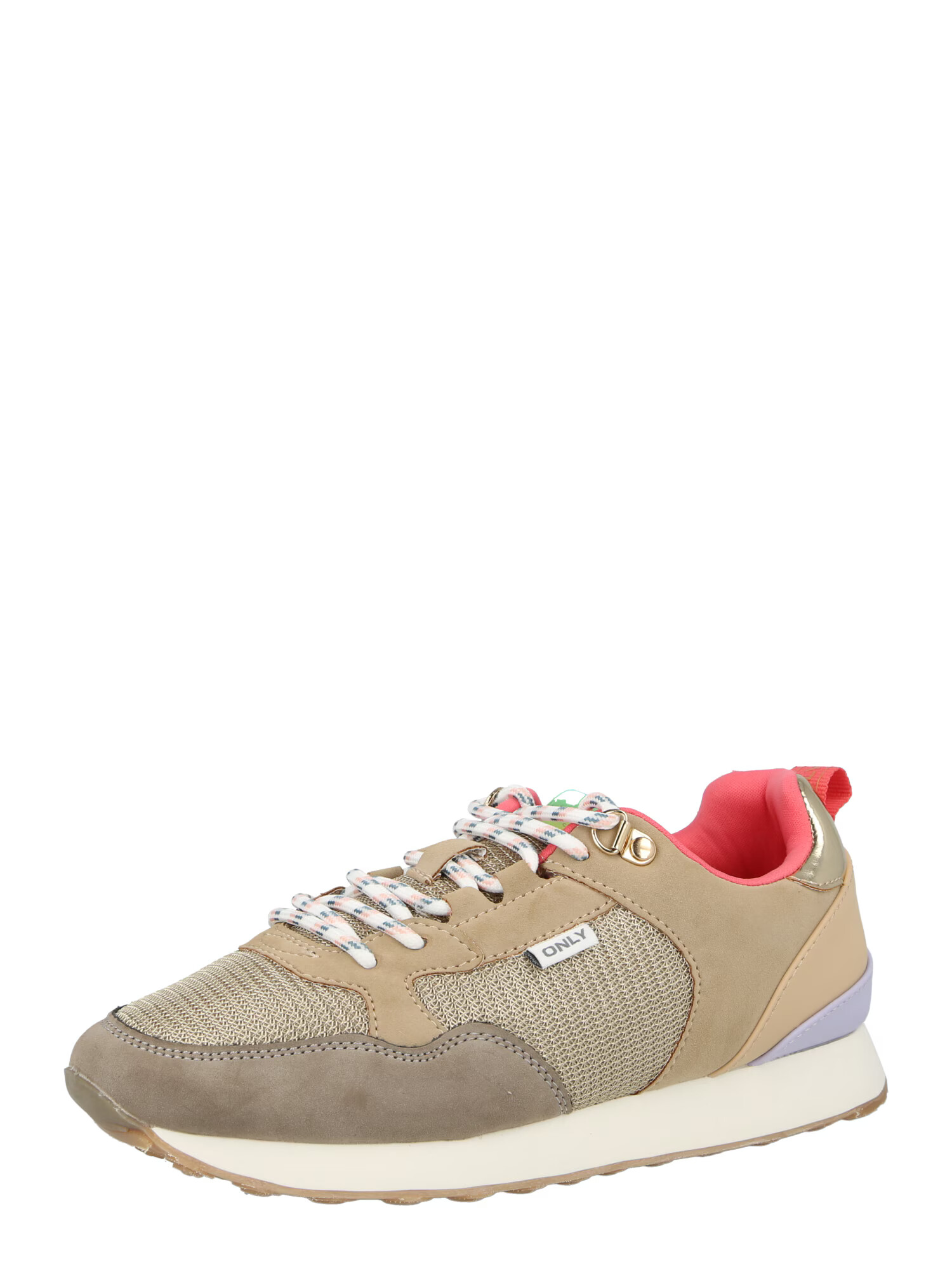 ONLY Sneaker low 'SAHEL-6' gri taupe / grej / mov lavandă - Pled.ro