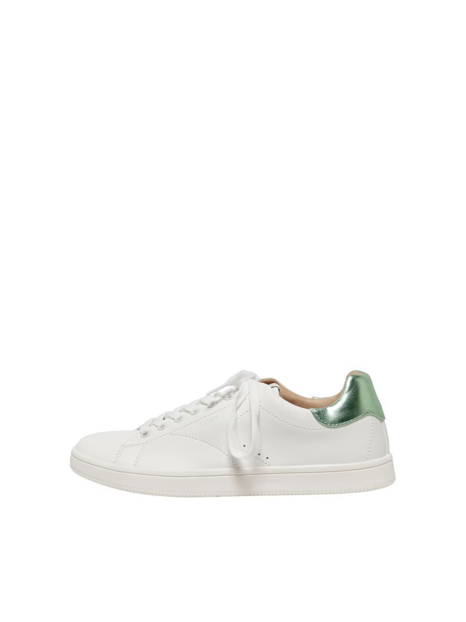 ONLY Sneaker low verde / alb - Pled.ro