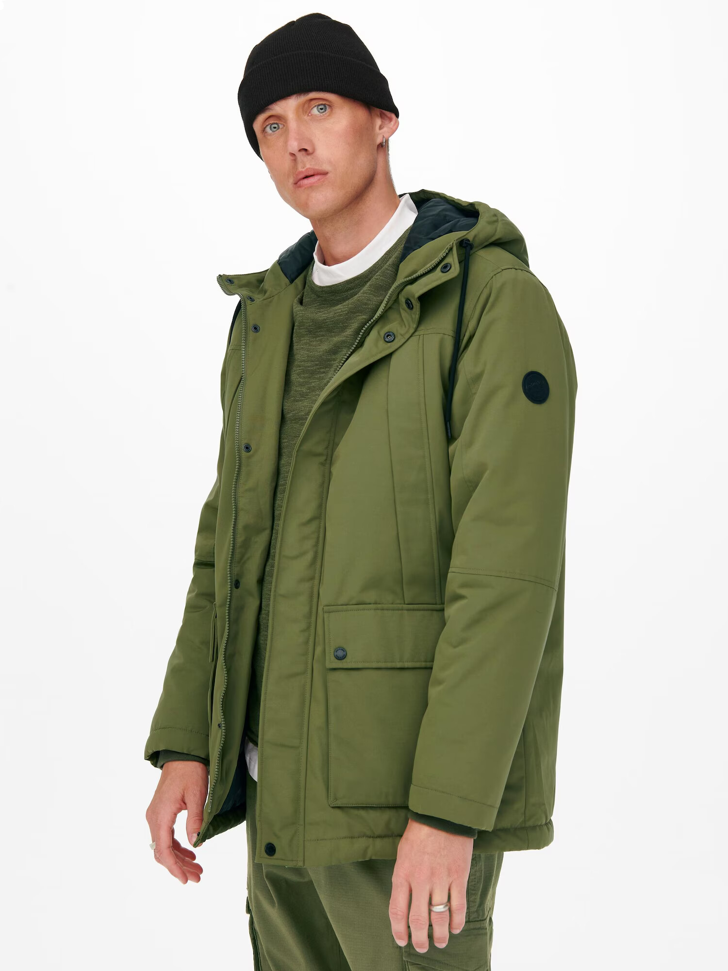 Only & Sons Parka de iarnă 'Jayden' verde iarbă - Pled.ro