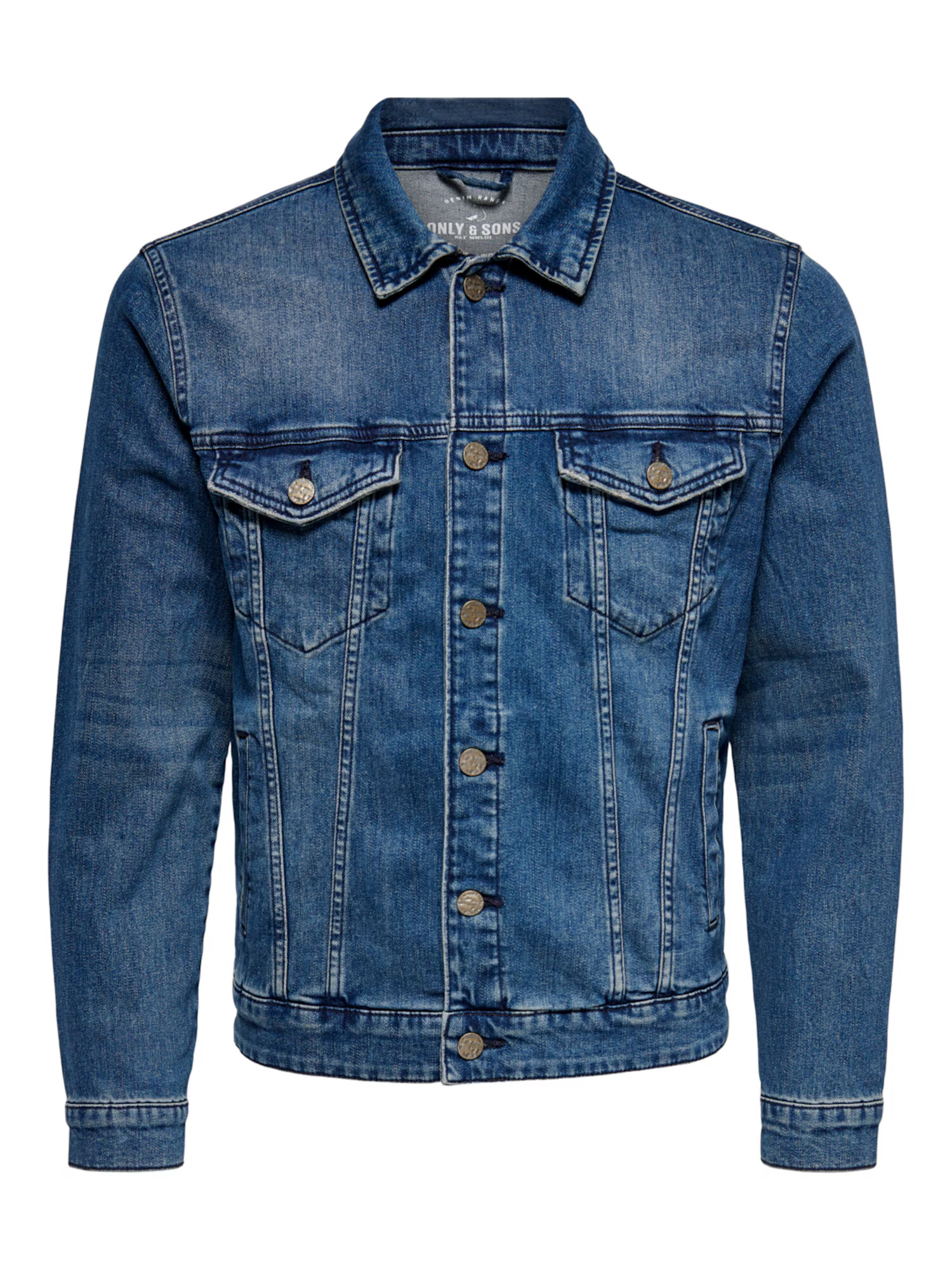 Only & Sons Geacă de primăvară-toamnă albastru denim - Pled.ro