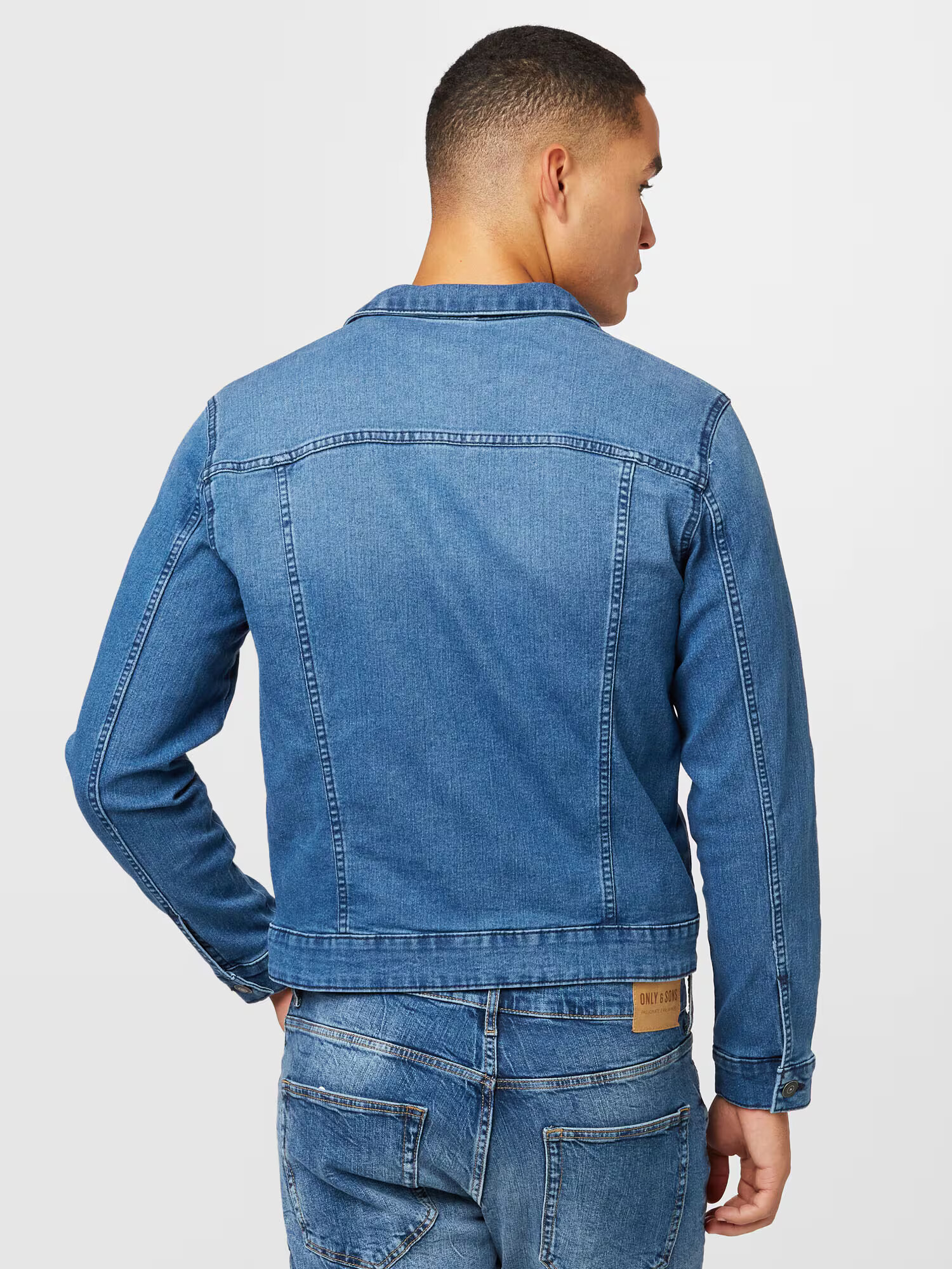 Only & Sons Geacă de primăvară-toamnă 'Coin' albastru denim - Pled.ro