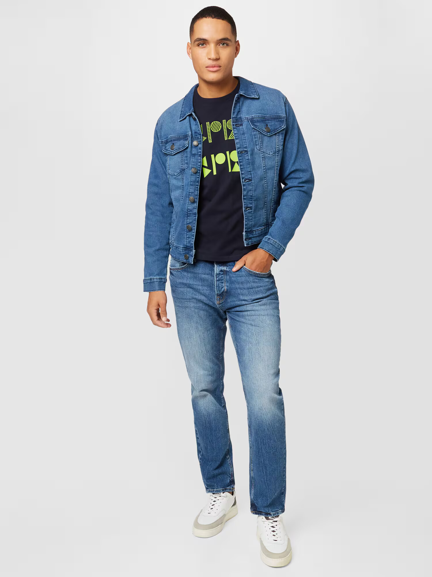 Only & Sons Geacă de primăvară-toamnă 'Coin' albastru denim - Pled.ro