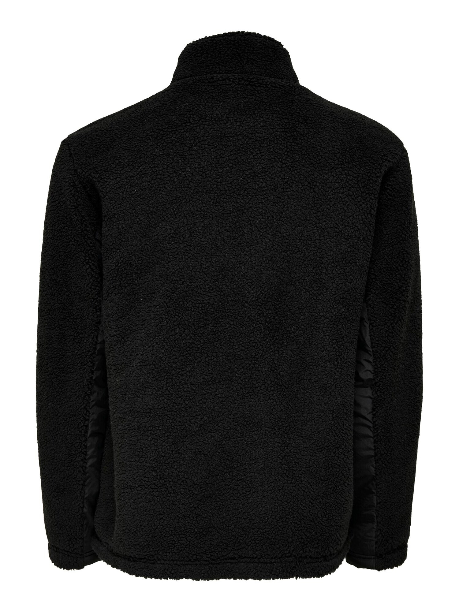 Only & Sons Jachetă fleece negru - Pled.ro