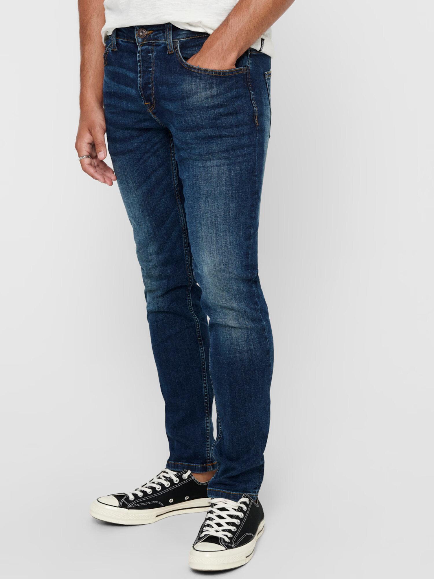 Only & Sons Jeans 'Weft' albastru denim - Pled.ro