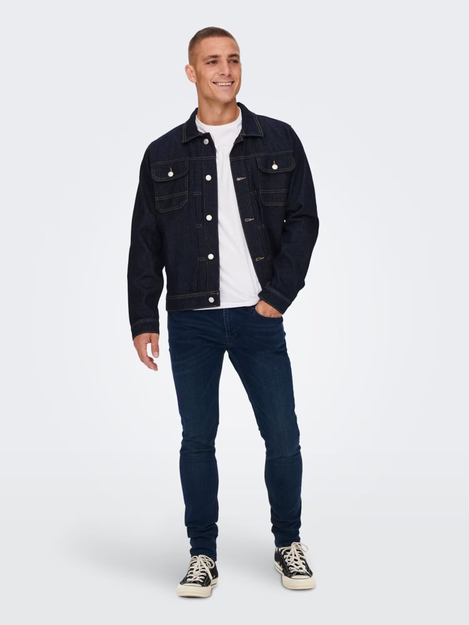 Only & Sons Jeans albastru denim - Pled.ro