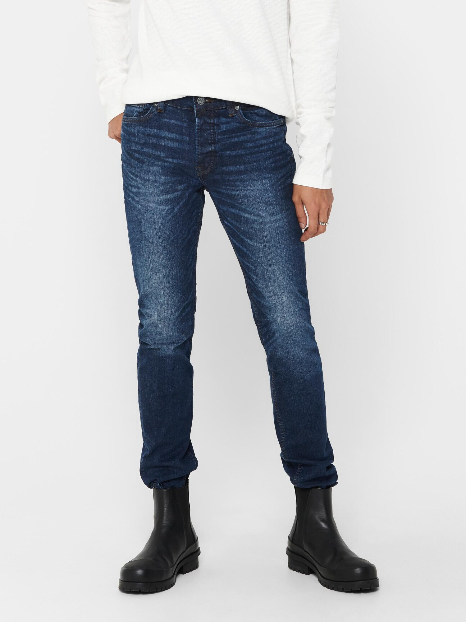 Only & Sons Jeans albastru denim - Pled.ro