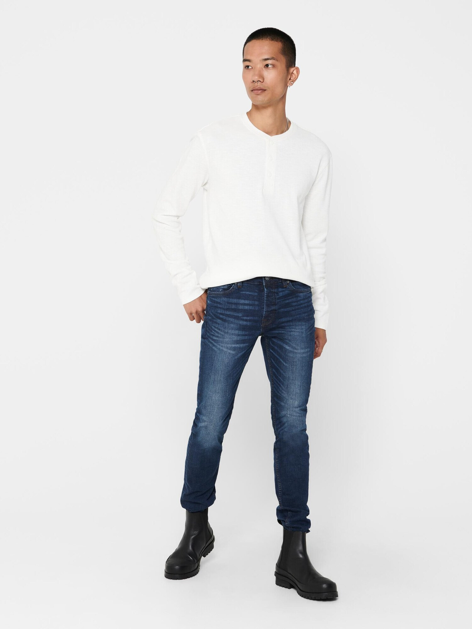 Only & Sons Jeans albastru denim - Pled.ro