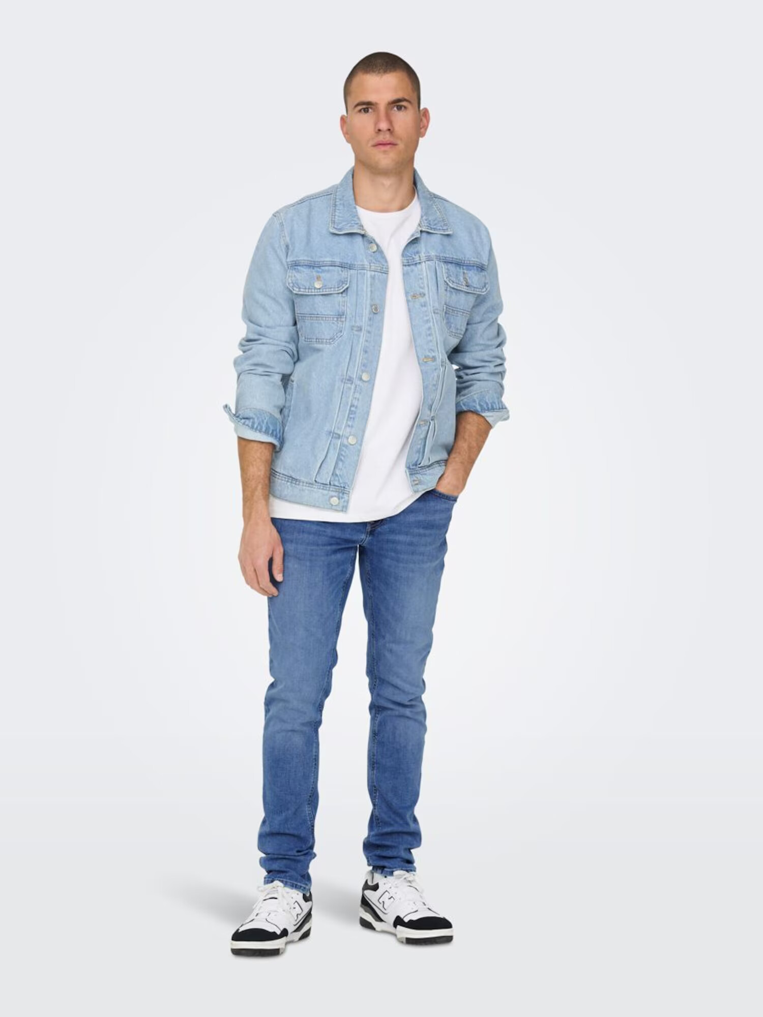 Only & Sons Jeans 'Loom' albastru denim - Pled.ro